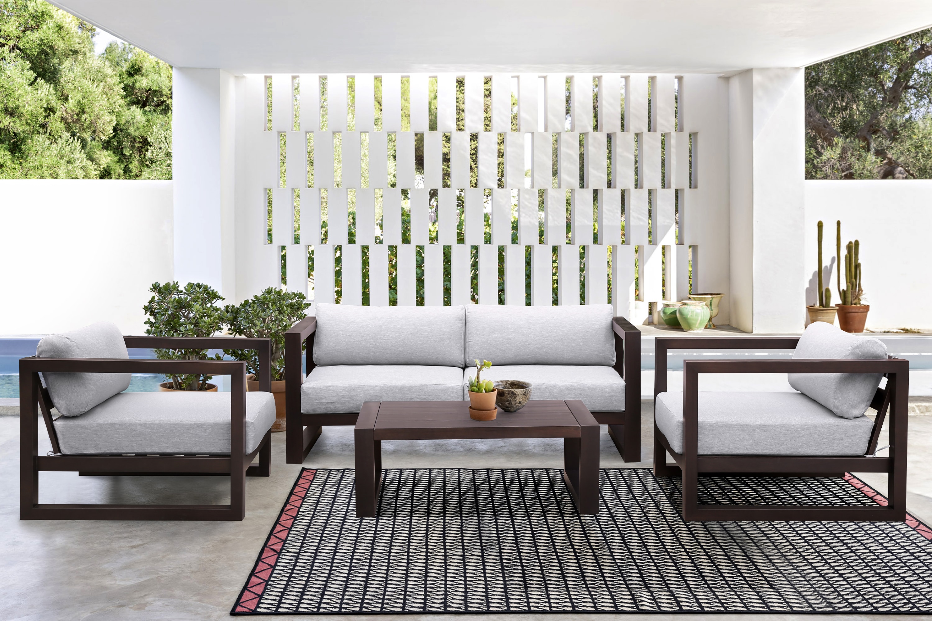 Armen Living LCPRCODK Patio-Tables - View #7
