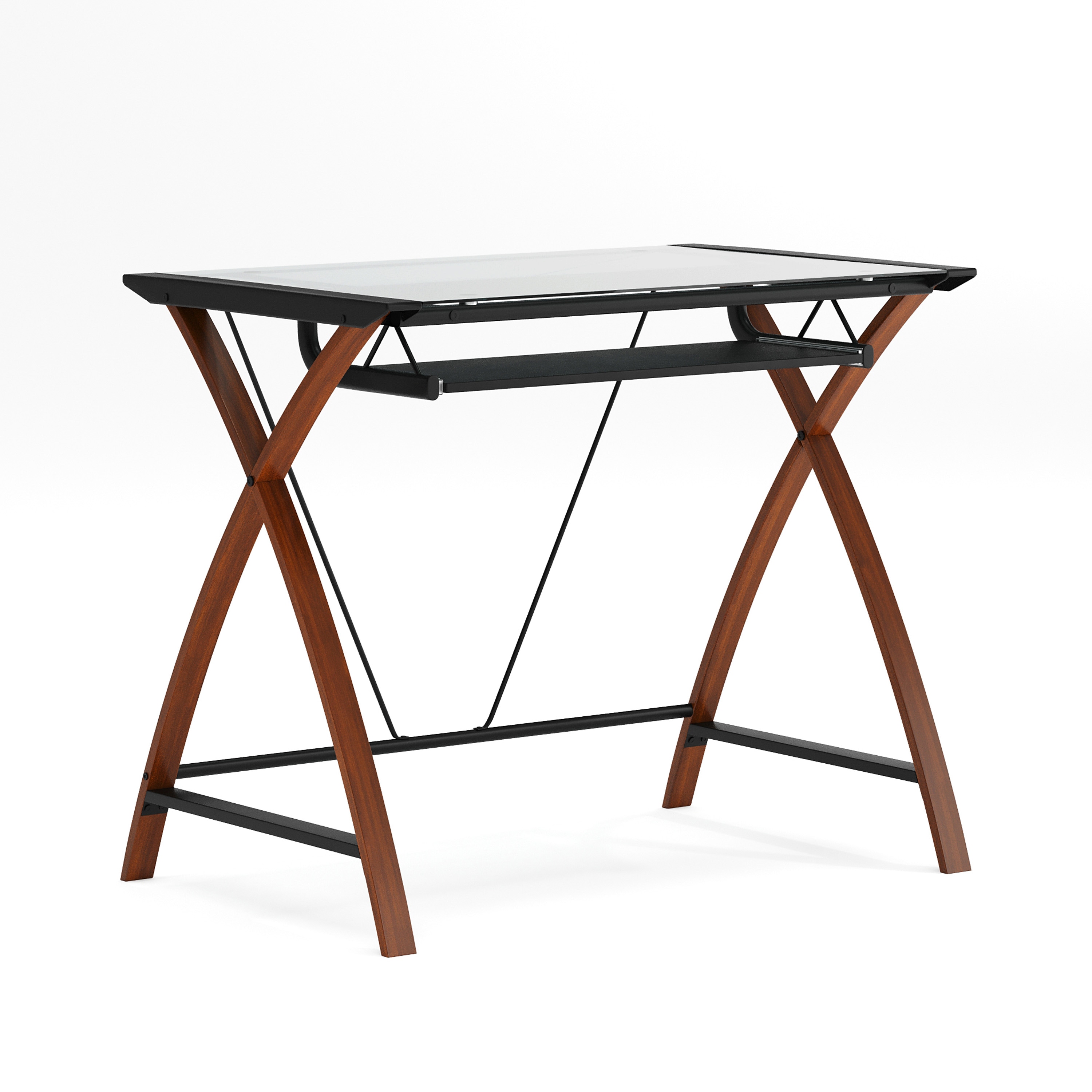 Flash Furniture 847254054263 35.5-in Red Modern/Contemporary Computer desk