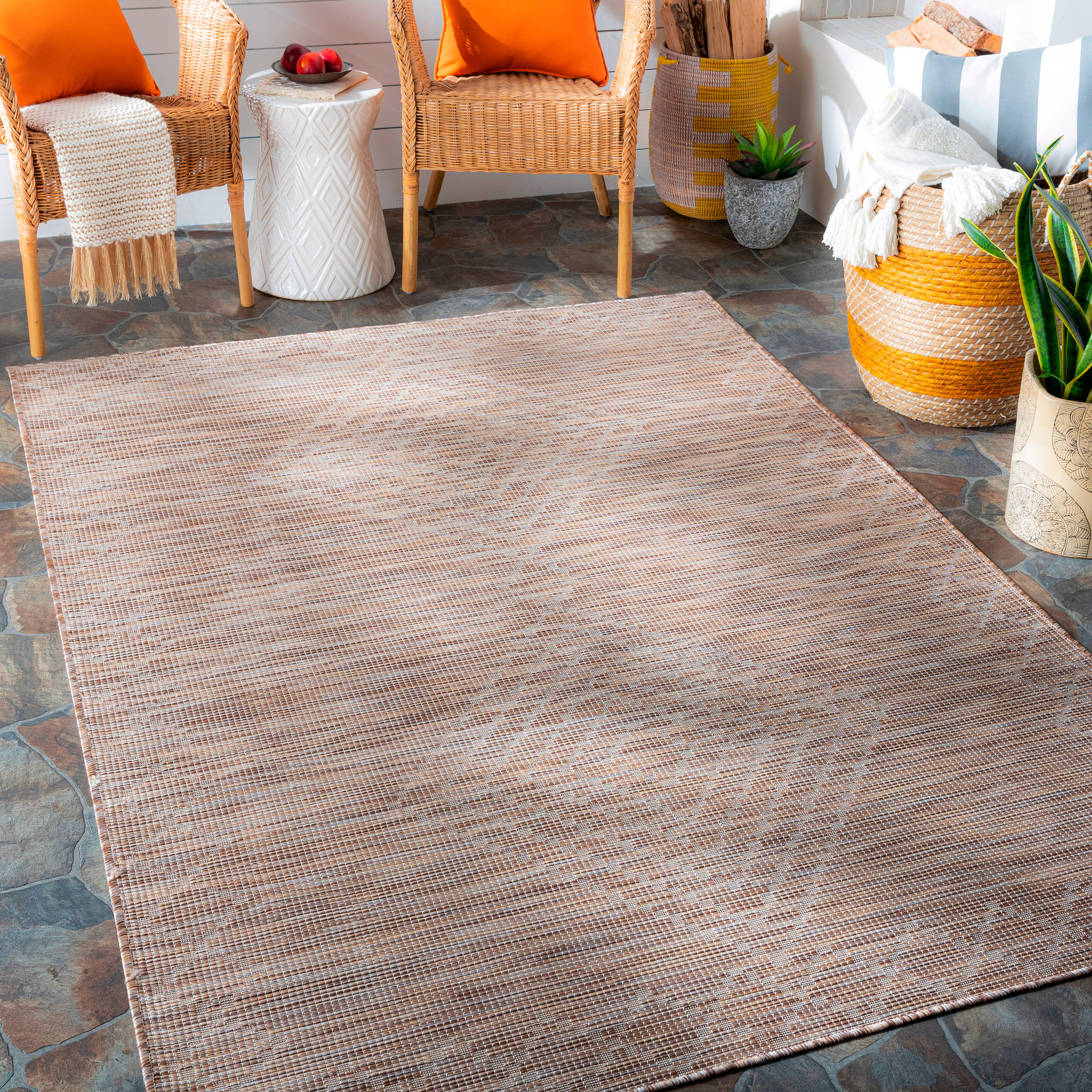 Livabliss PSA2367-274 Pasadena 3 X 4 (ft) Medium Gray Indoor/Outdoor Abstract Global Area Rug