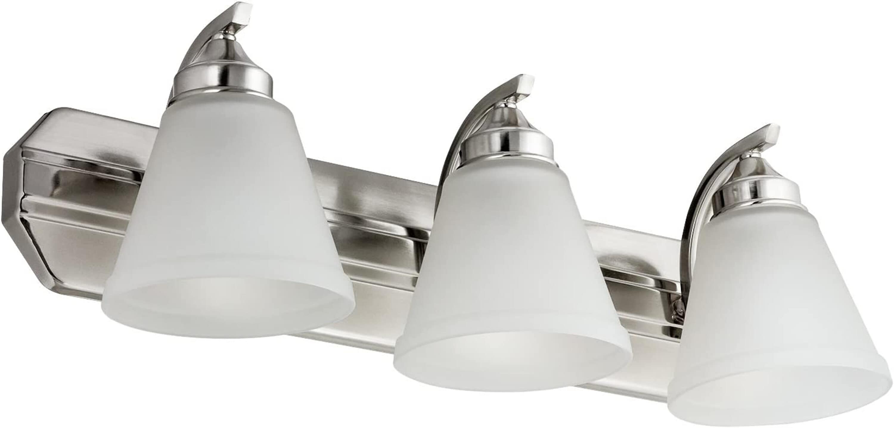 Sunlite LW45057 24-in 3 -Light Brushed Nickel Modern/contemporary Vanity light