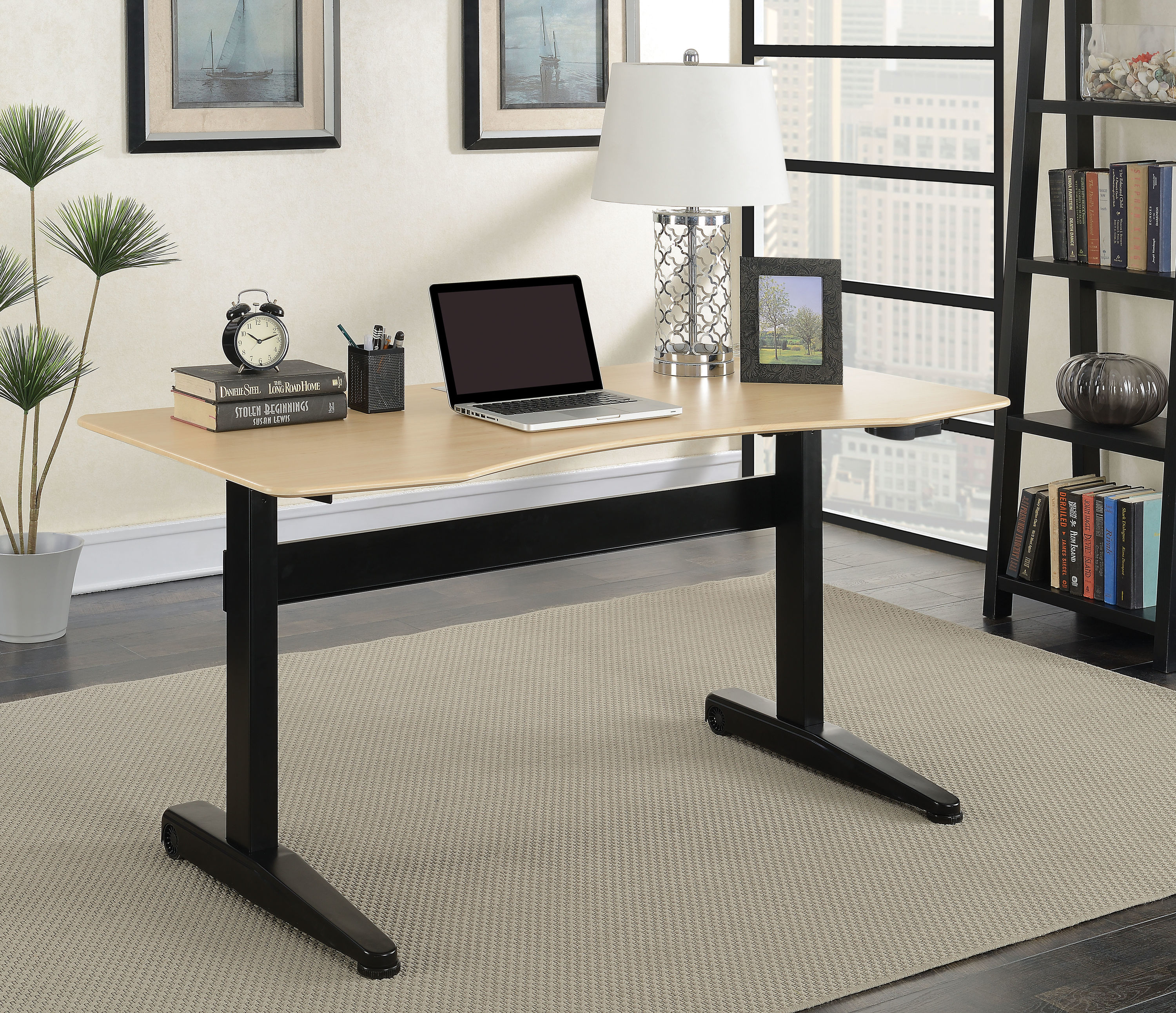 Furniture of America IDF-DK6092BK-L desks - View #4