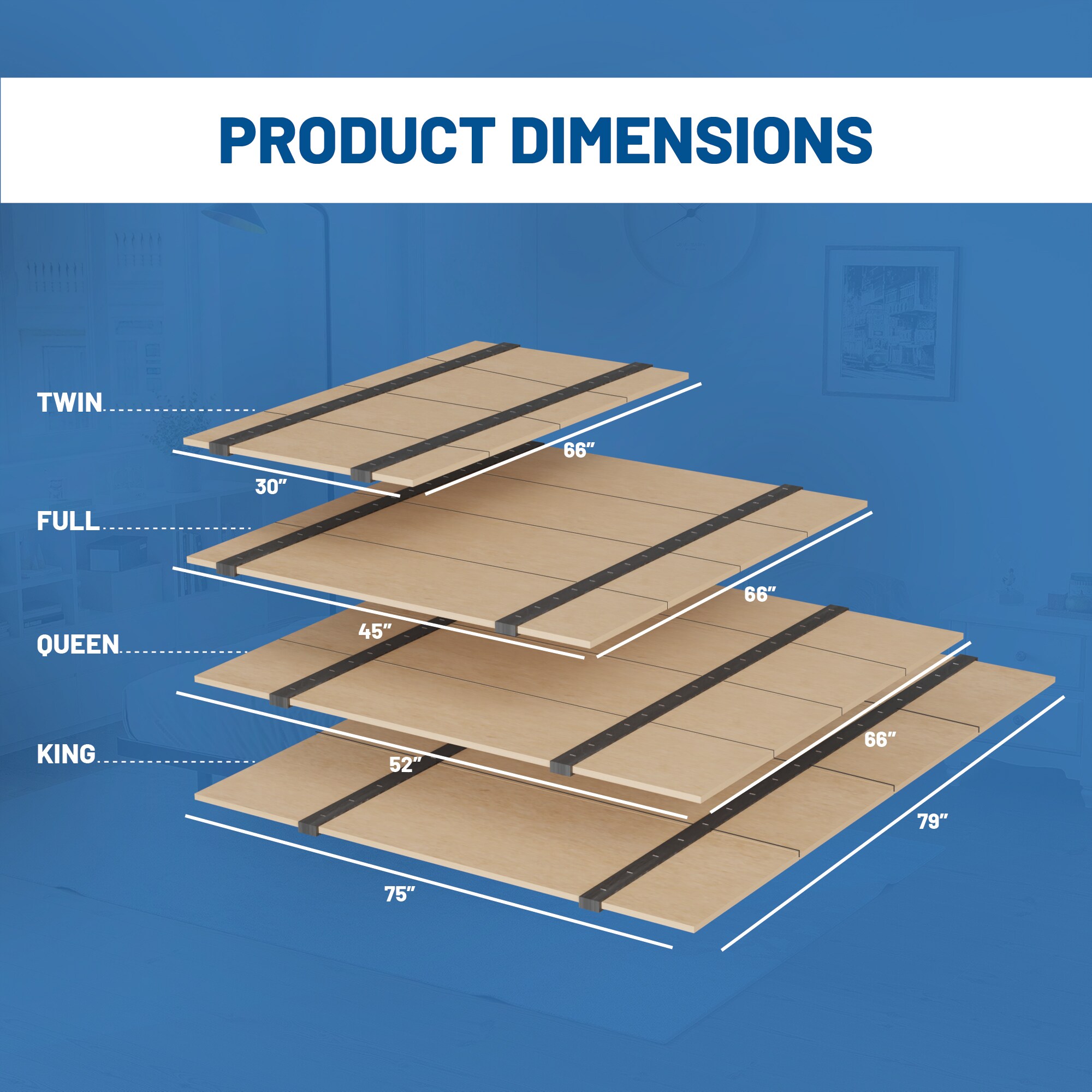 Glance Low profile Full Box Spring