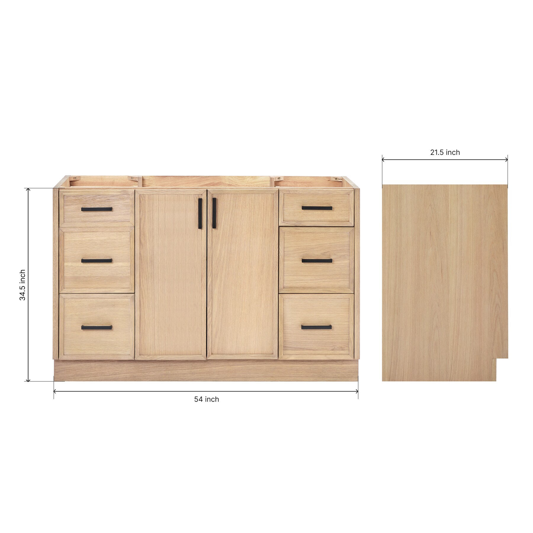 ARIEL K54-BC-WOA vanities - View #3