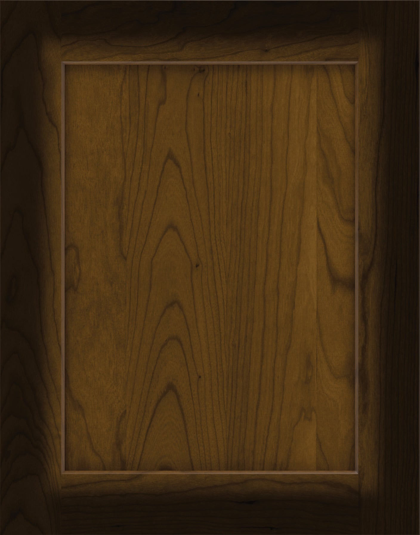 Diamond Jamestown 14.5-in W x 14.5-in H Balsamic Ombre Painted Wooden Maple Kitchen Cabinet Sample (Door Sample)
