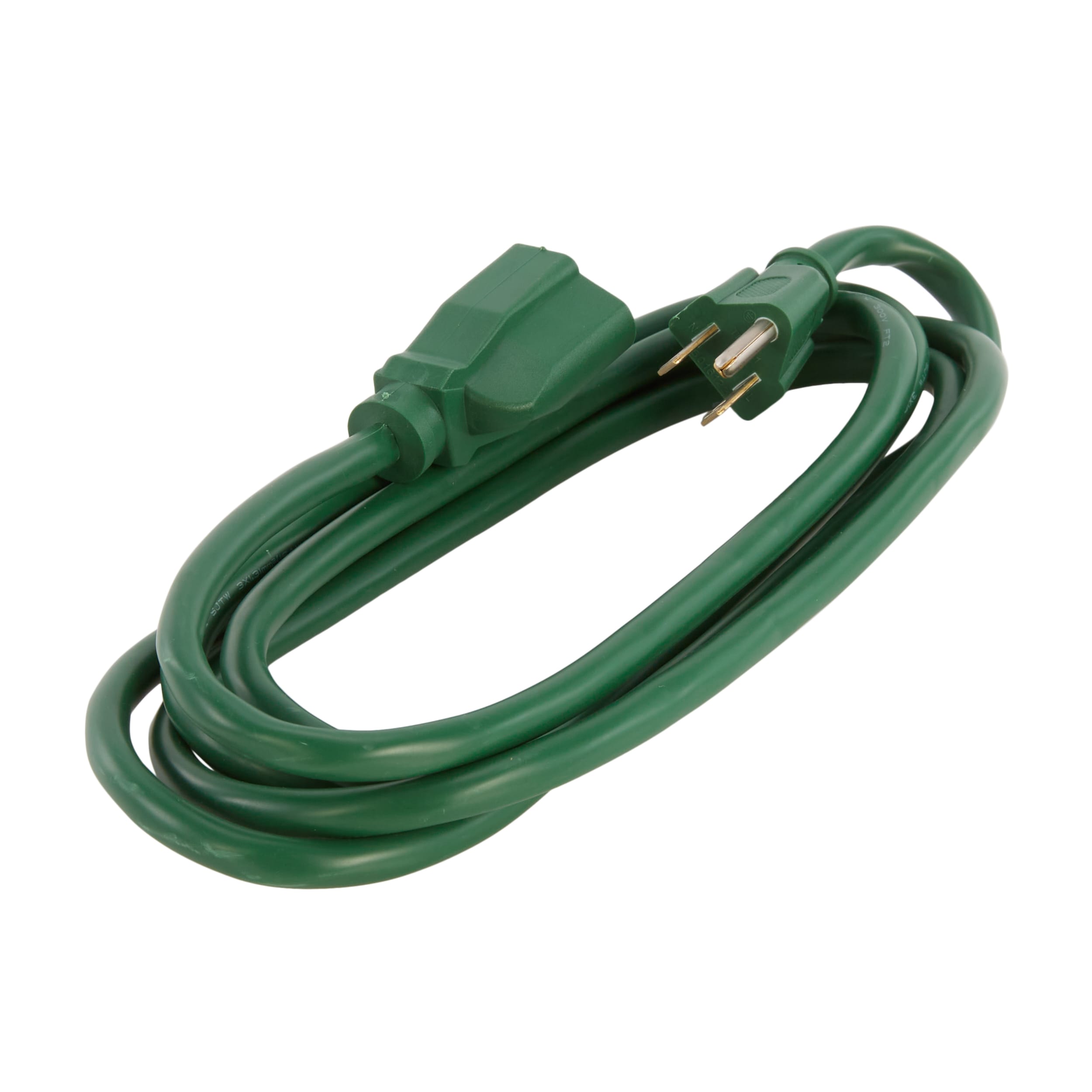 Utilitech Outdoor 8-ft 16/3 3 Prong Green Outdoor SJTW Light Duty ...