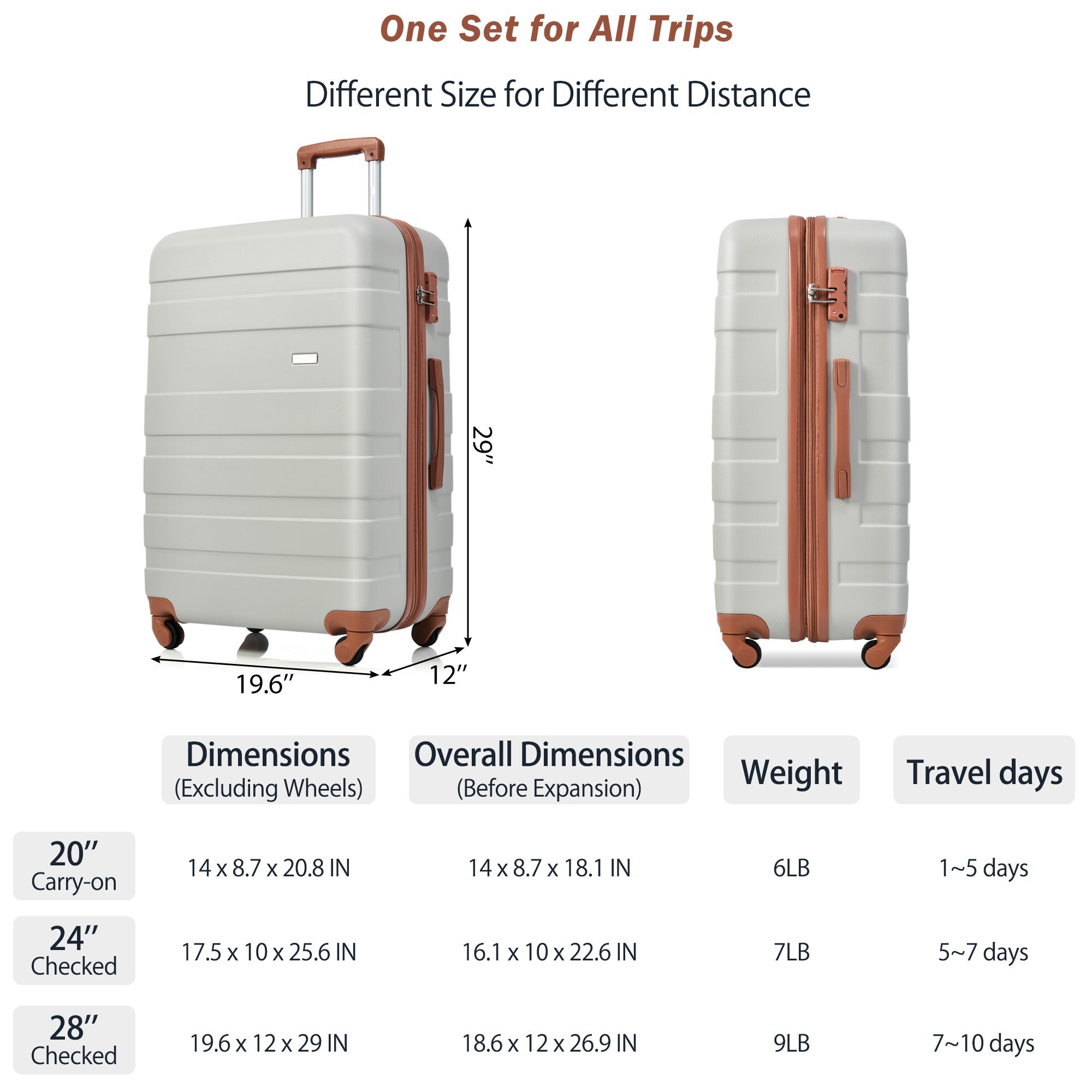 Flynama L-531903AAP Luggage-And-Luggage-Sets - View #8