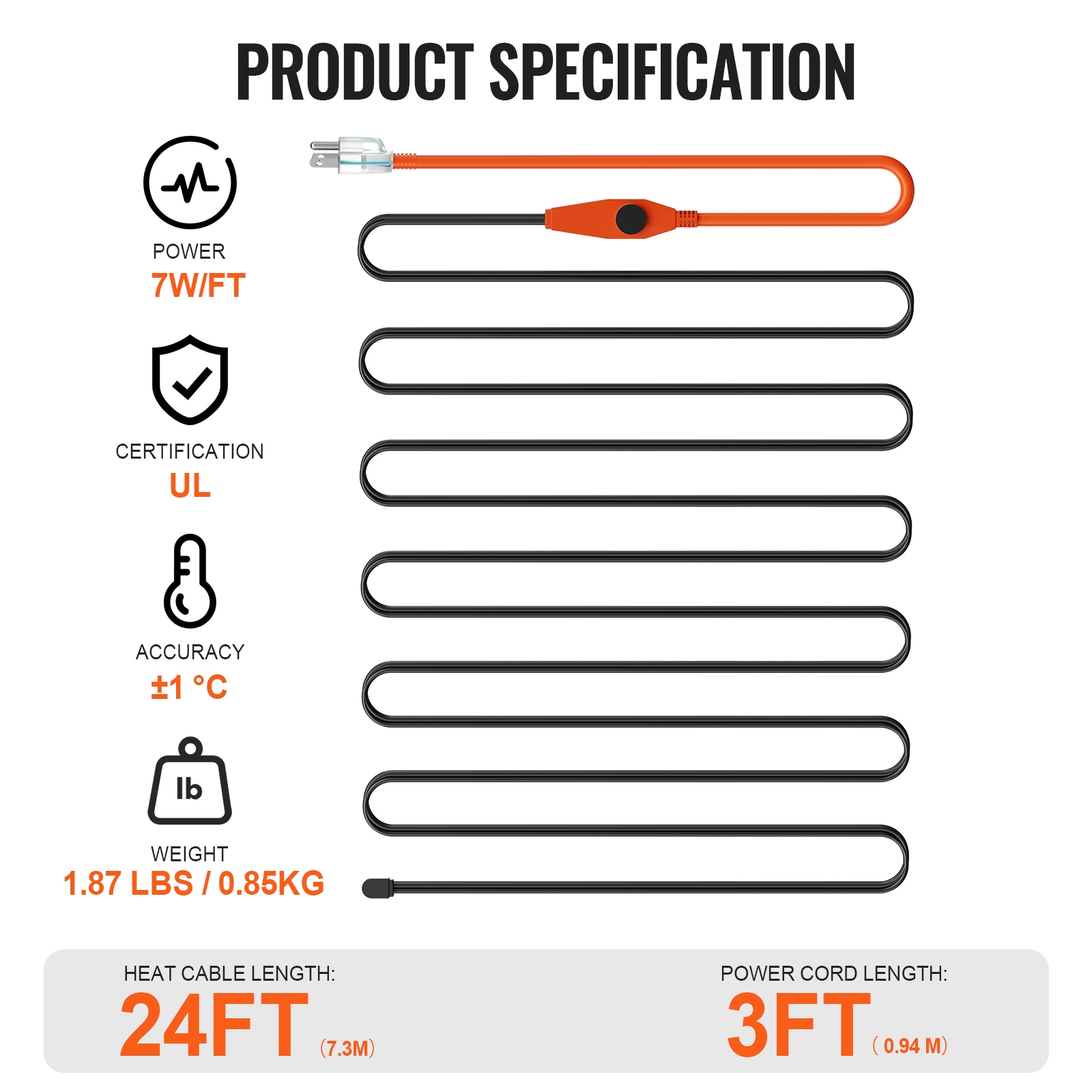 VEVOR SCHGLGWQGDJR05859V1 Tubular-Pipe-Wrap - View #7