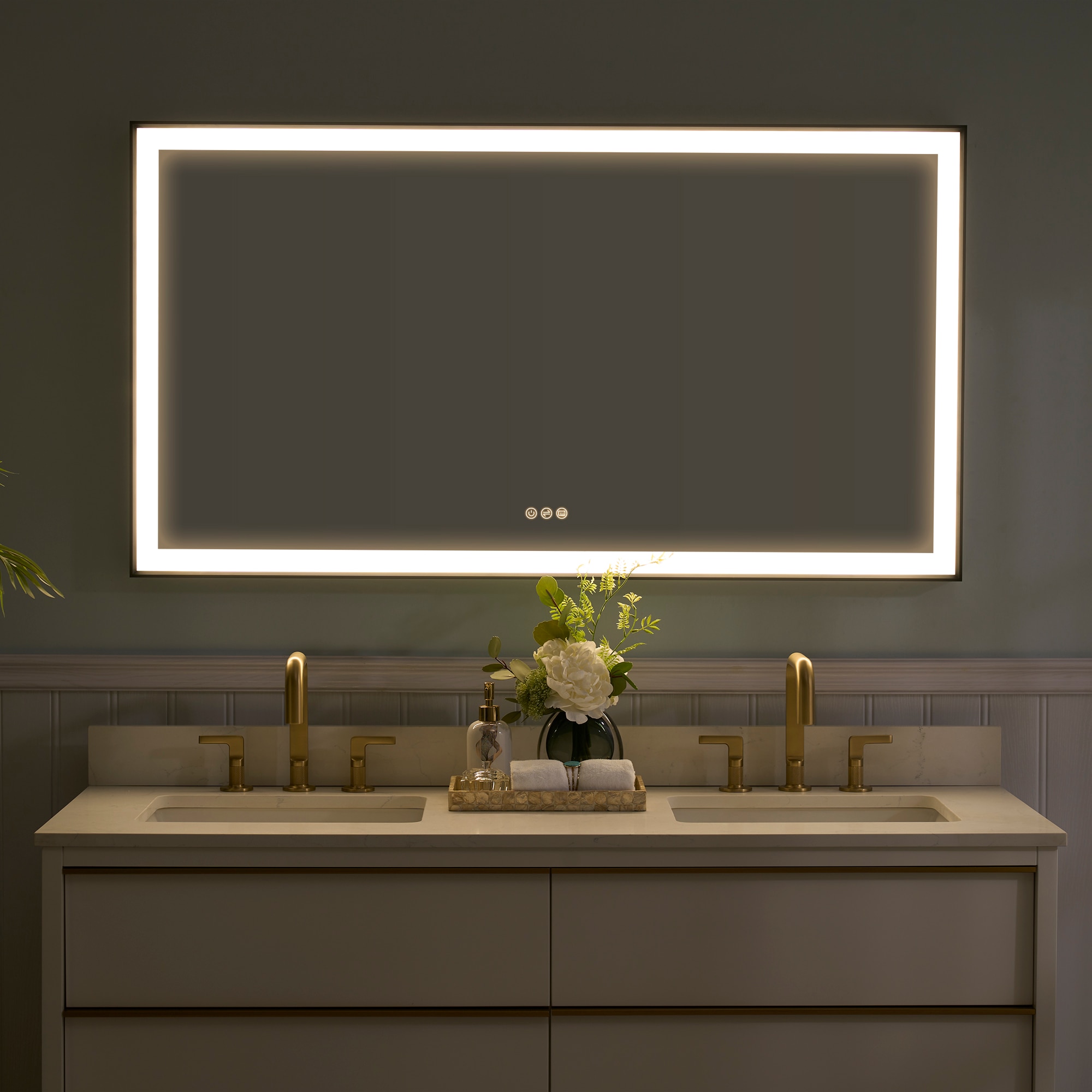 WELLFOR M1FM5530MB Framed-Bath-Mirrors - View #5