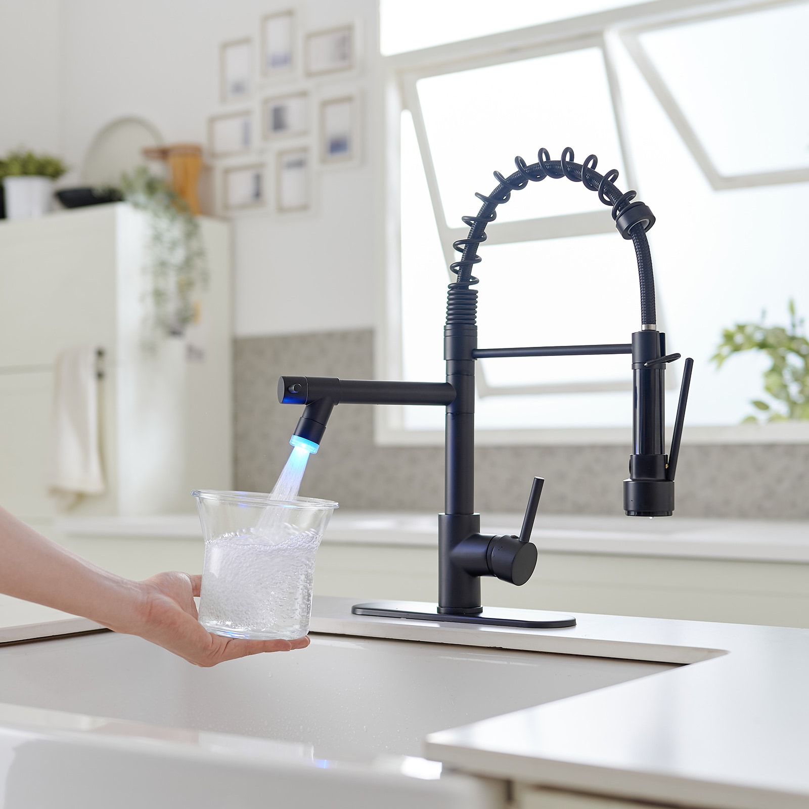 BWE A-9L4016-BLACK Kitchen-Faucets - View #4