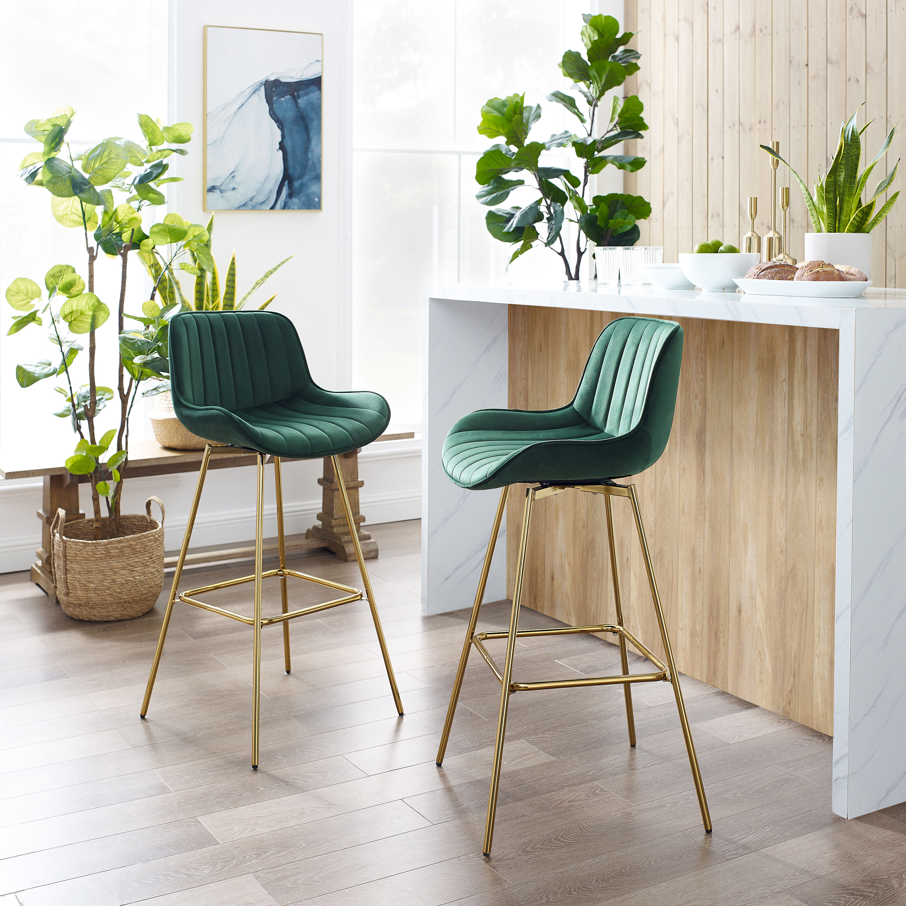 Art Leon BS012-GREEN stools - View #3