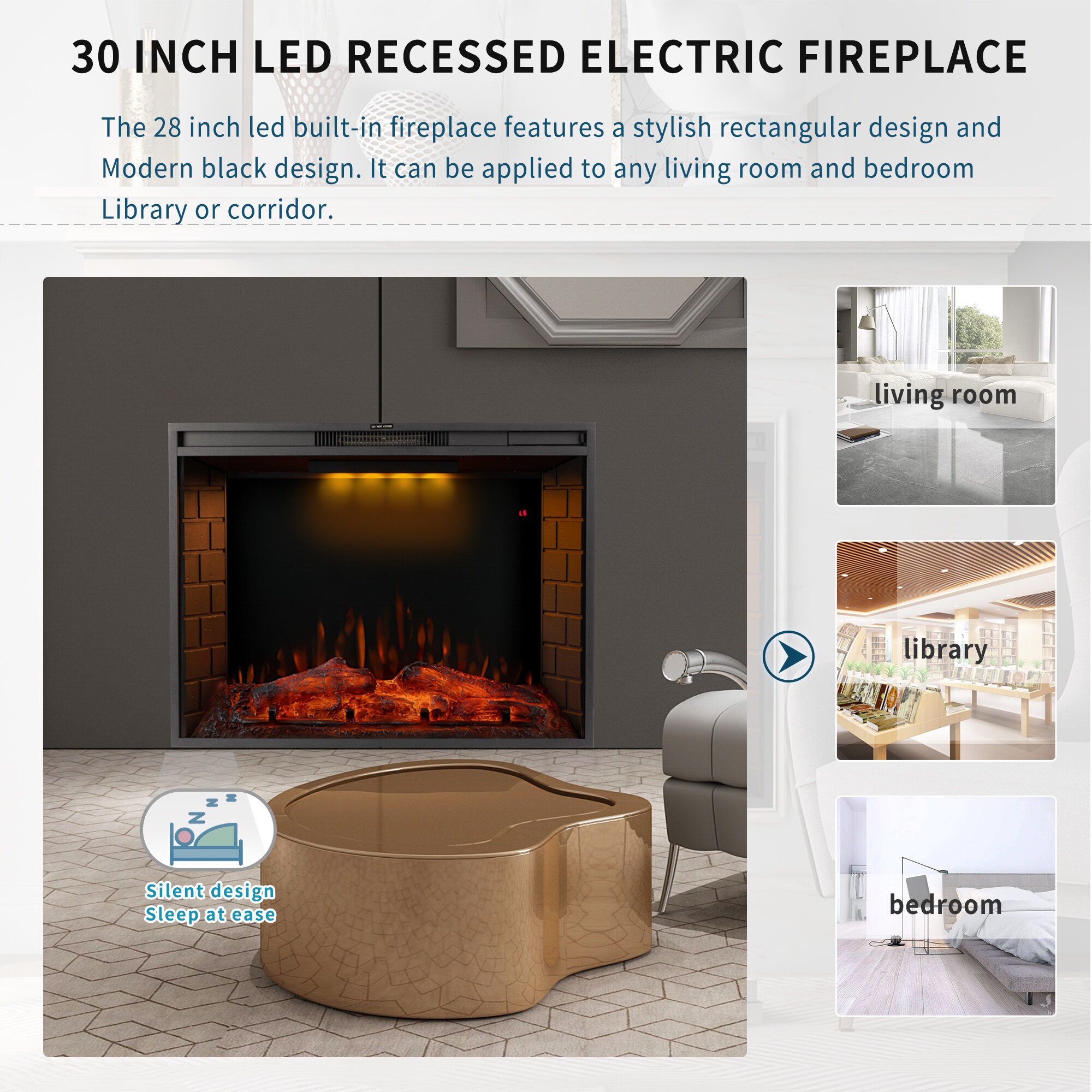 CASAINC TR-83530IN Electric-Fireplaces - View #16