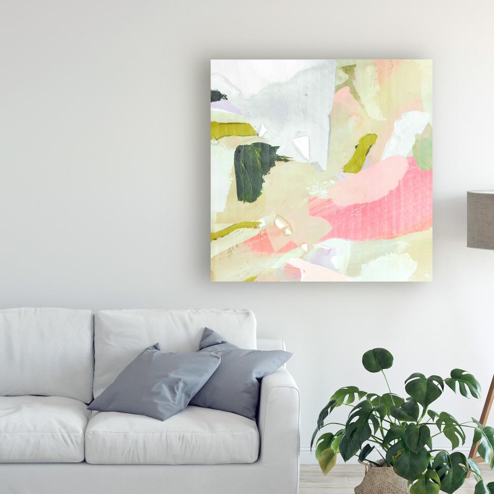 Trademark Fine Art WAG14187-C3535GG Victoria Borges "Closeup Ii" 35x35 Canvas Art Victoria Borges Multicolor 35-Inches H x 35-Inches W Abstract Canvas Print