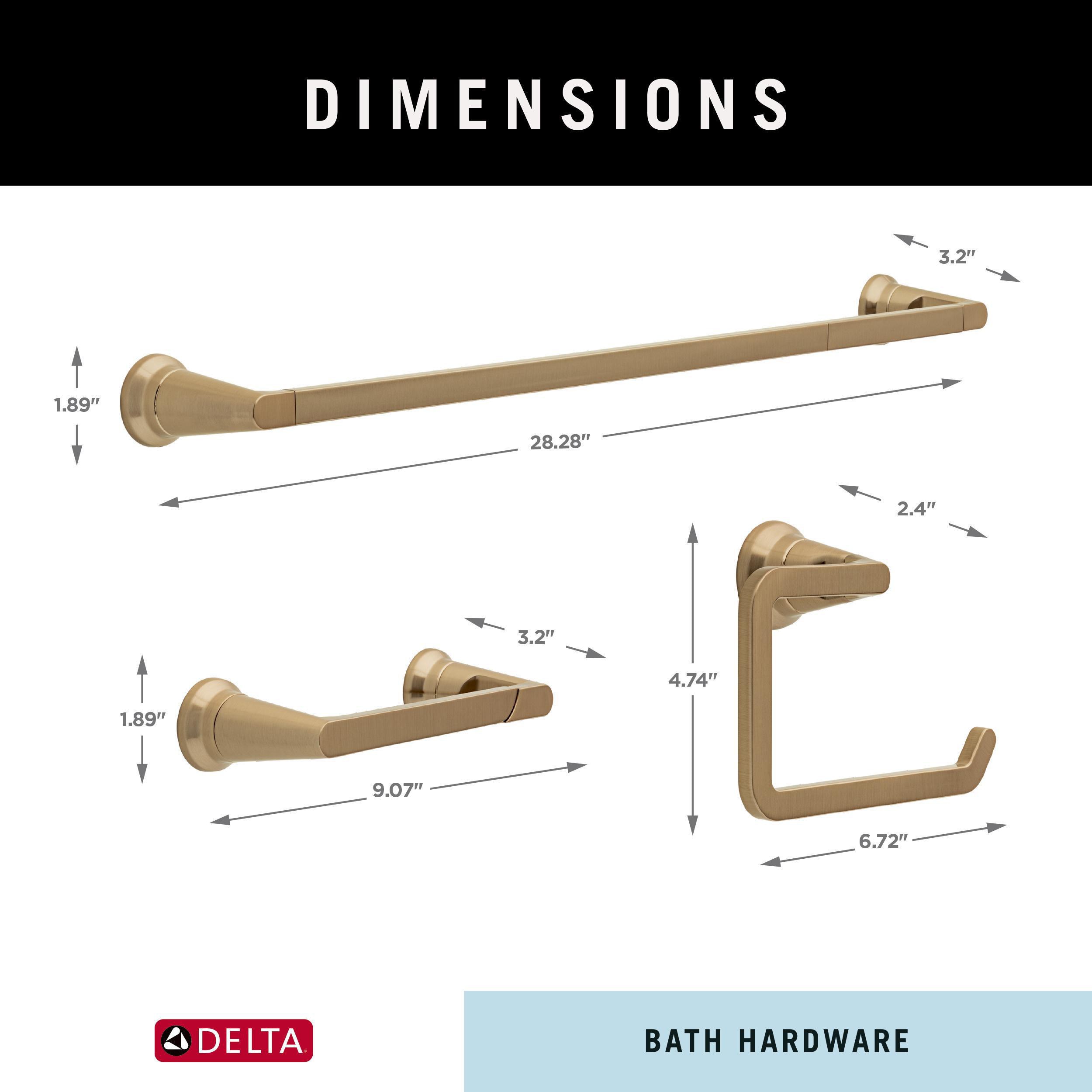 Delta SPR63-CZ Decorative-Bath-Hardware-Kits - View #10