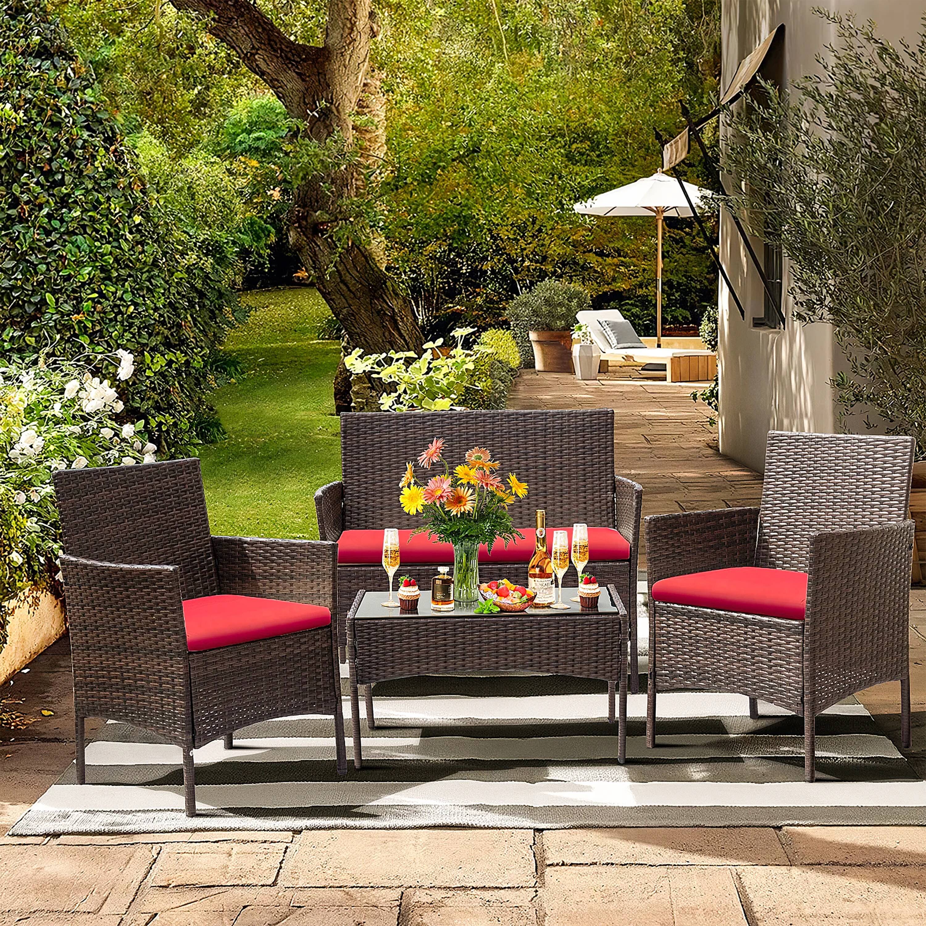 Vineego LS-LCRF834M18 Patio-Conversation-Sets - View #5