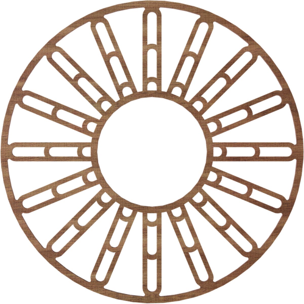 Ekena Millwork CMWP26X26X0250HHWA Ceiling-Medallions - View #4