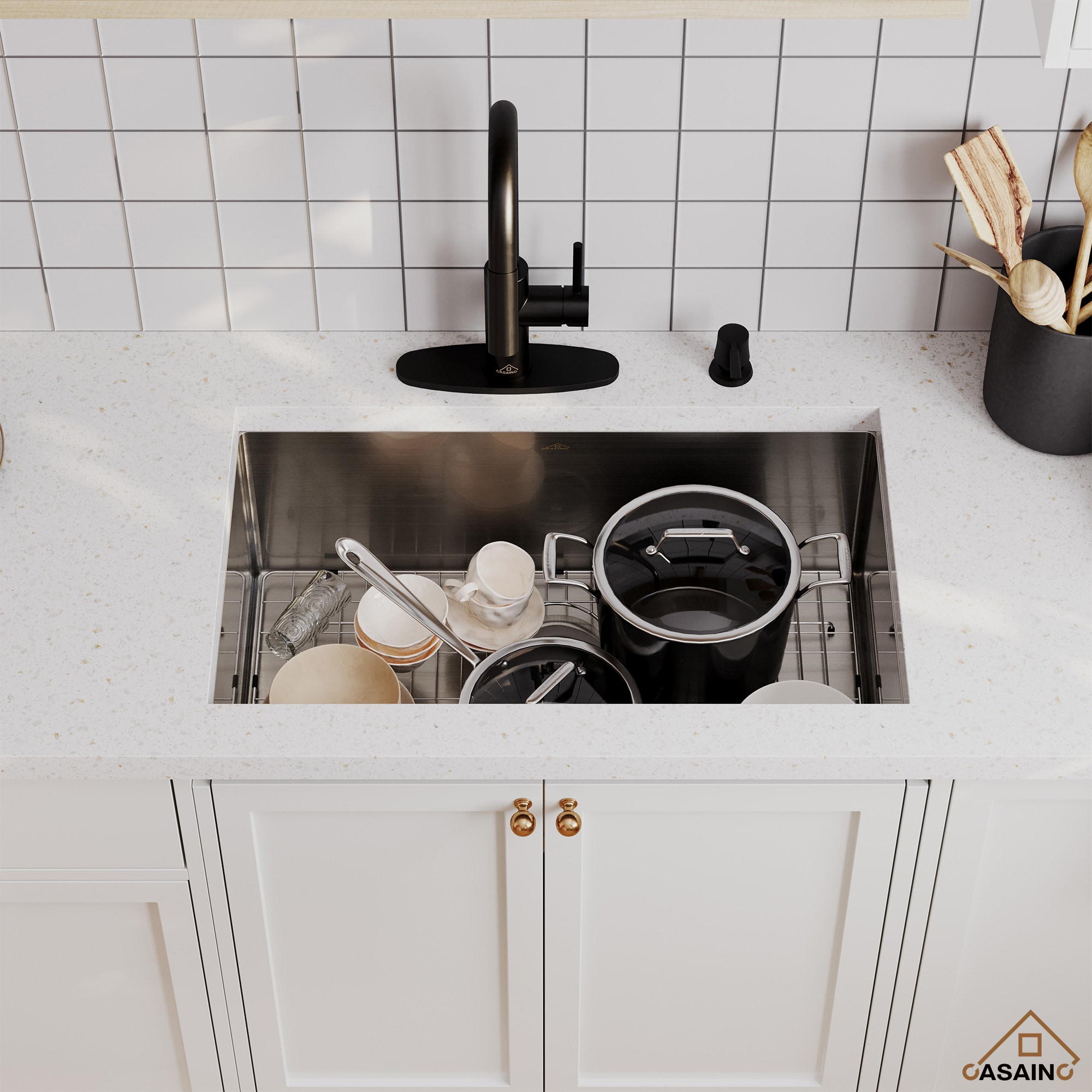 CASAINC YS-FH-SINK-022-WE Kitchen-Sinks - View #3