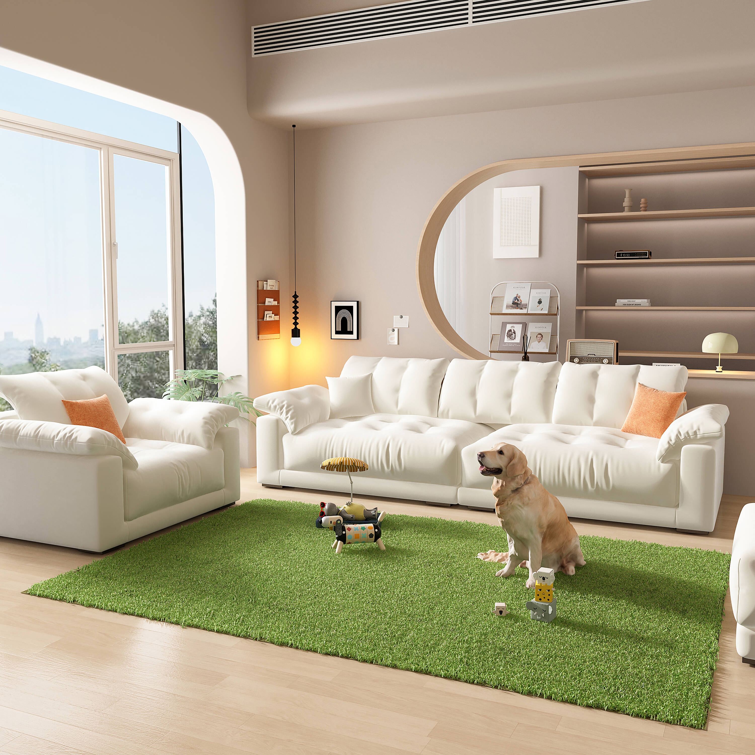 FUFU&GAGA KF020465-02 Precut-Artificial-Grass - View #6