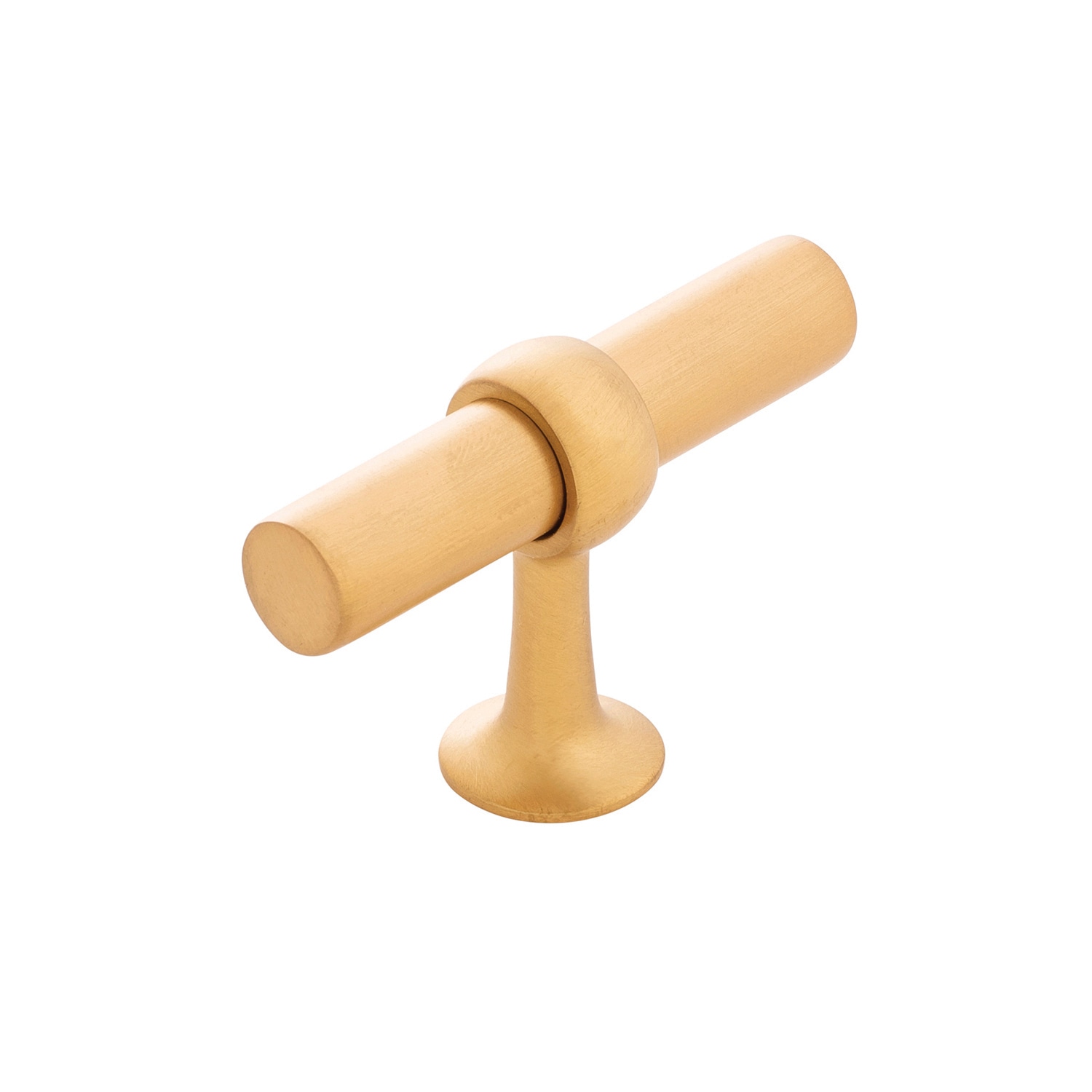 Belwith Keeler B077328-BGB Ostia Brushed Golden Brass Bar Traditional Cabinet Knob