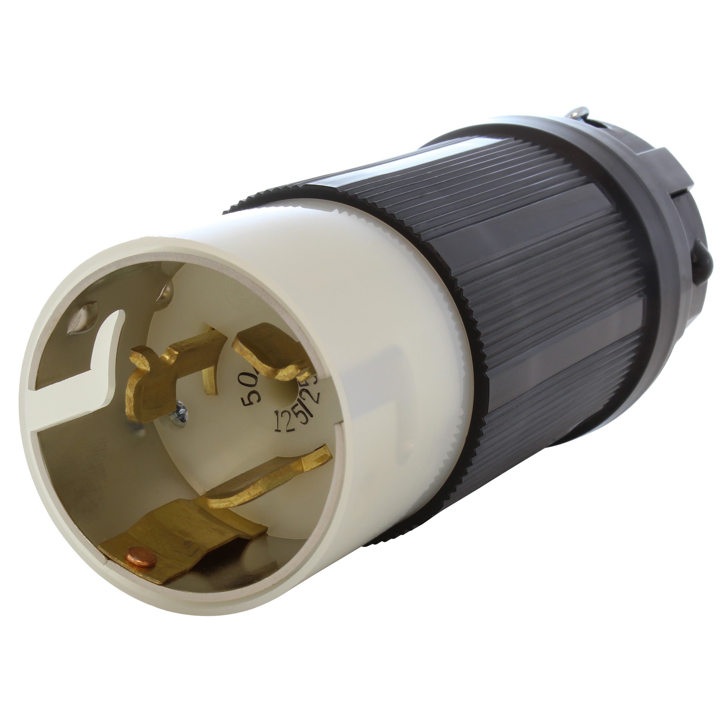AC WORKS CS6365-RK California Standard CS6365 50A 125/250V 4-Wires Locking Male Plug
