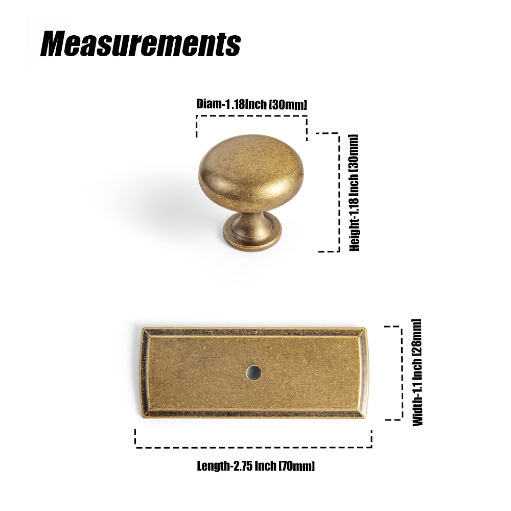 Miaokesen 8611GT-DK-DP-G011 Cabinet-Knobs - View #2