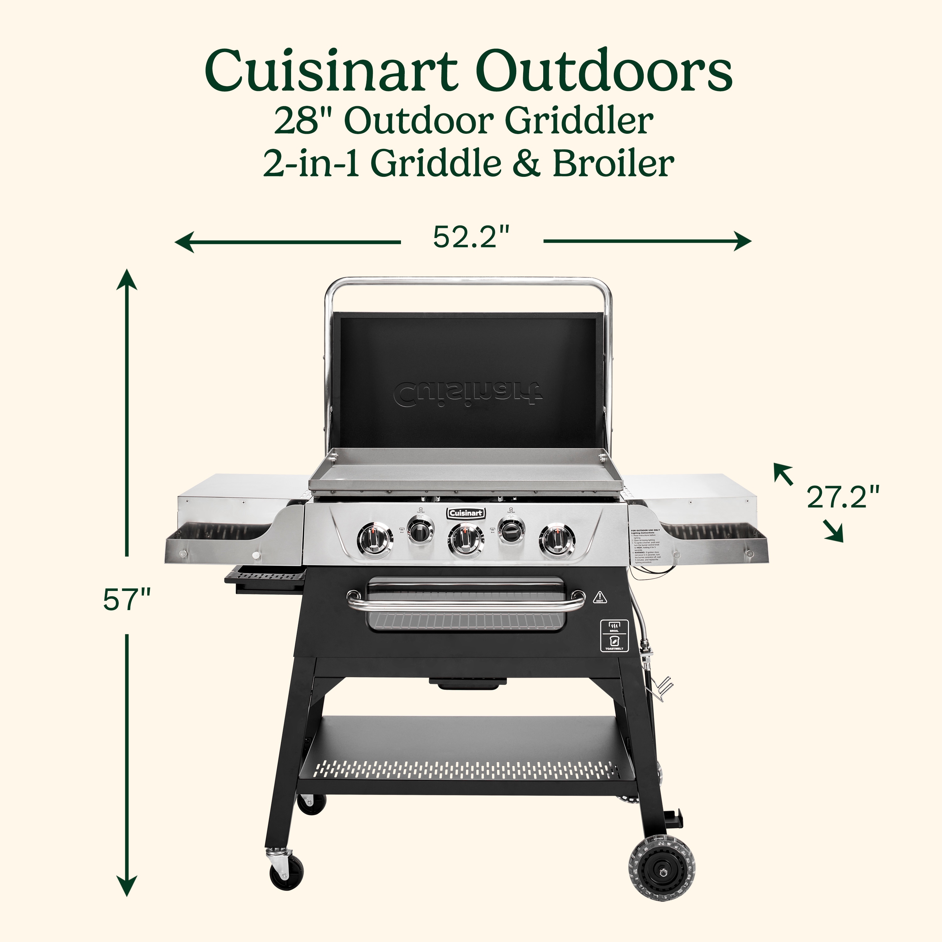 Cuisinart CGG-9020 Flat-Top-Grills - View #2