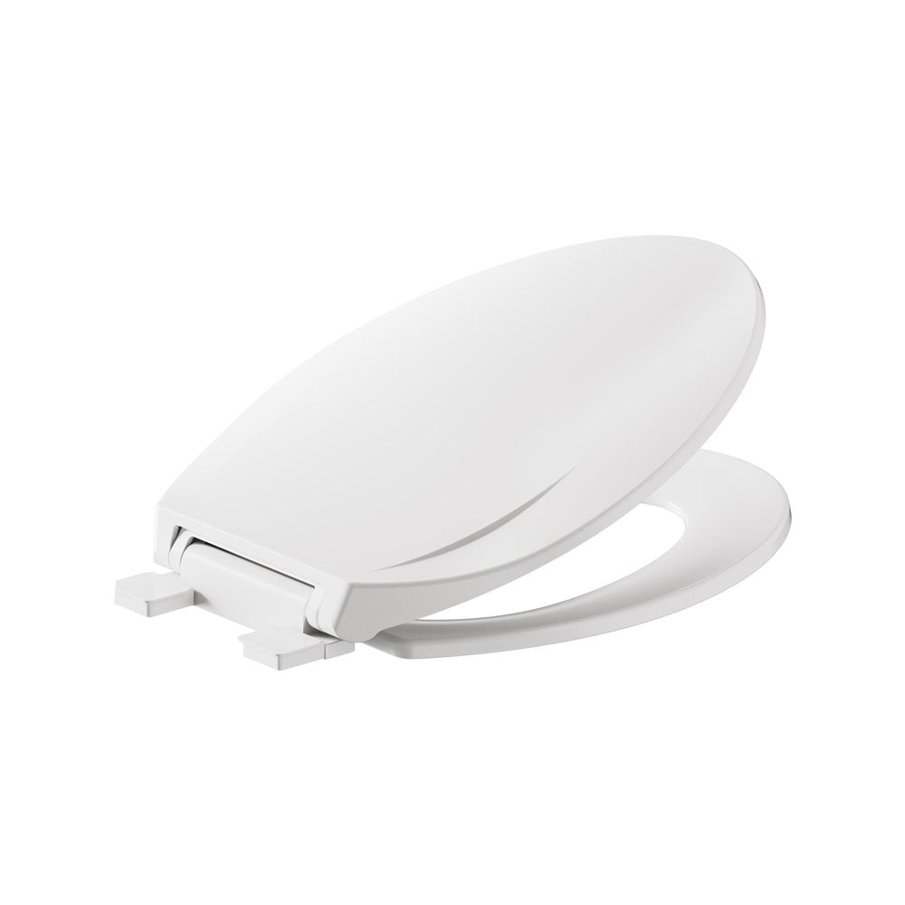 American Standard 5267A60CL.020 MightyTuff Plastic White Elongated Soft Close Toilet Seat