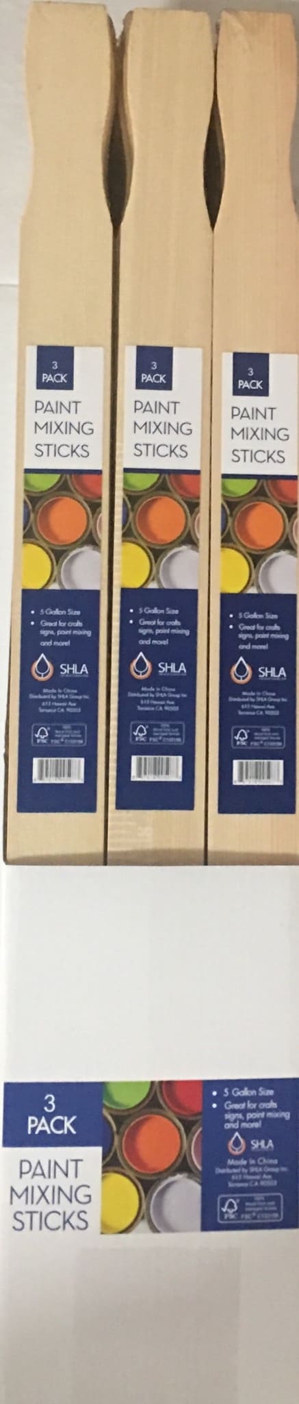SHLA 5 Gal Paint Stick 3 Pack in the Paint Preparation department at