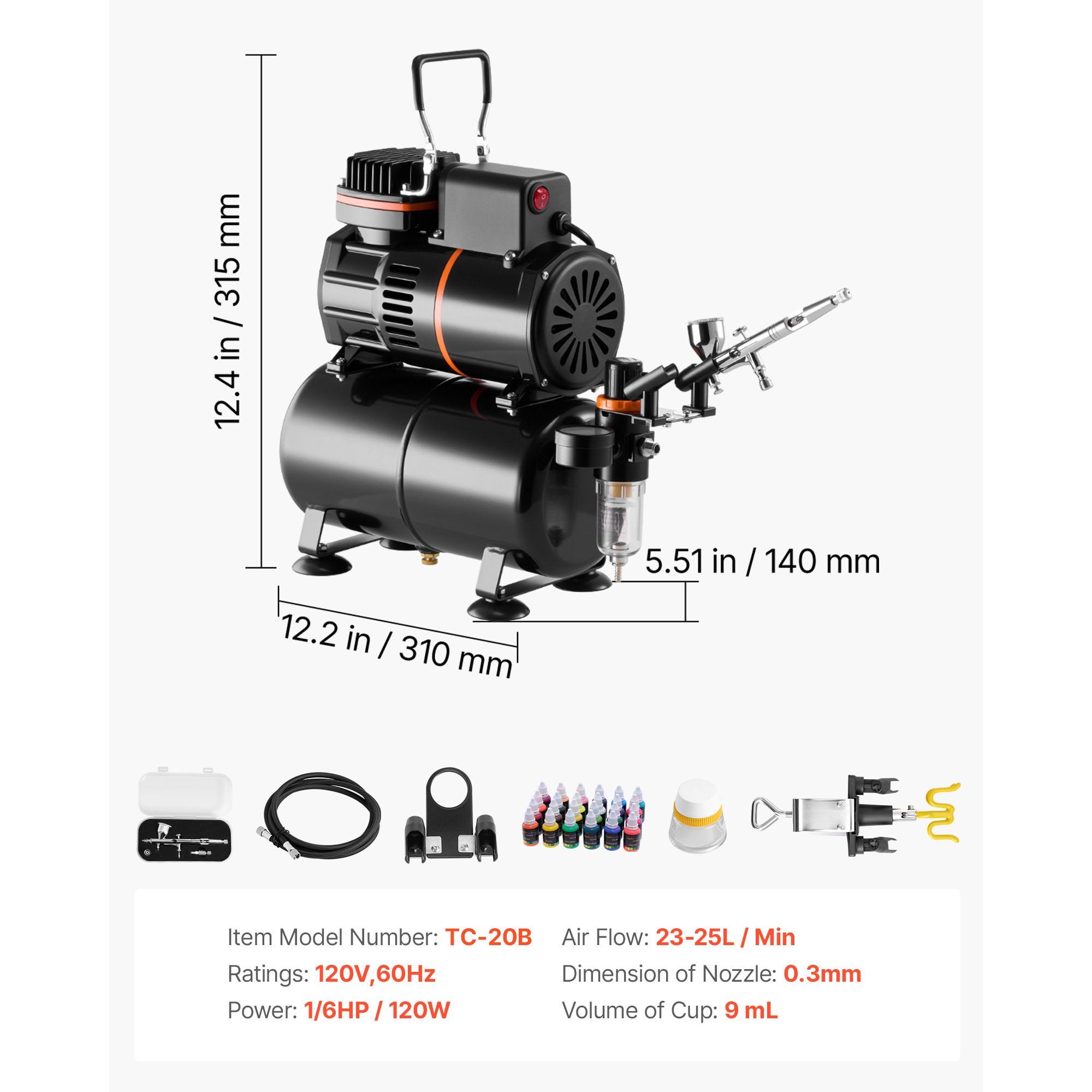 VEVOR SCJCBTZ2G1MG08380V1 Air-Pumps - View #7