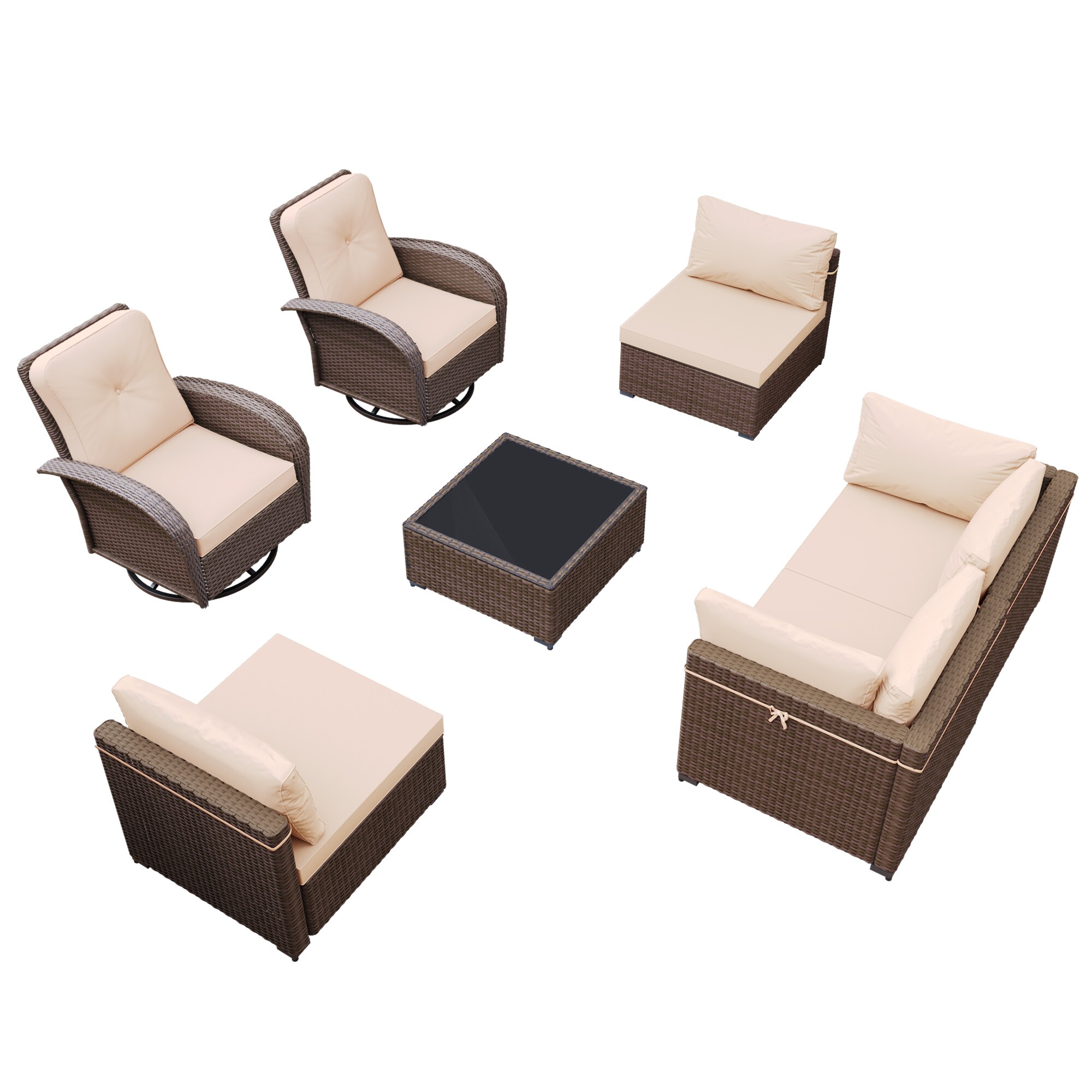 UPHA PL-CZY11-Z1 Patio-Conversation-Sets - View #2