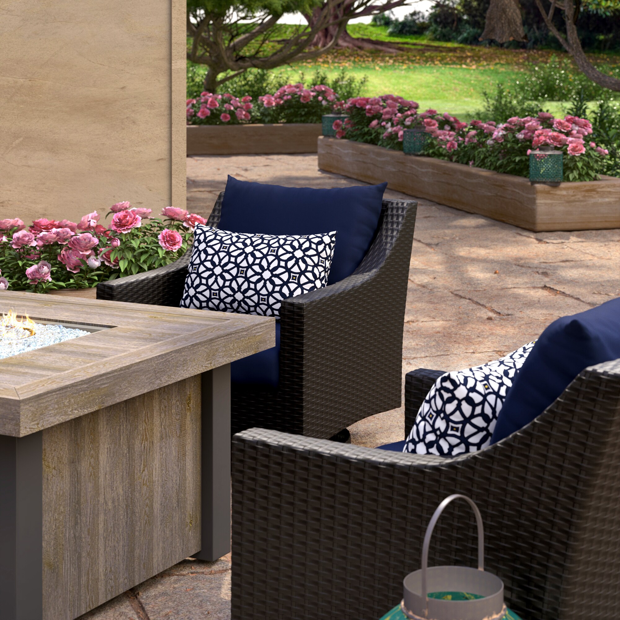  Sunbrella Furniture Linen Sesame Outdoor Fabric by the Yard :  Patio, Lawn & Garden
