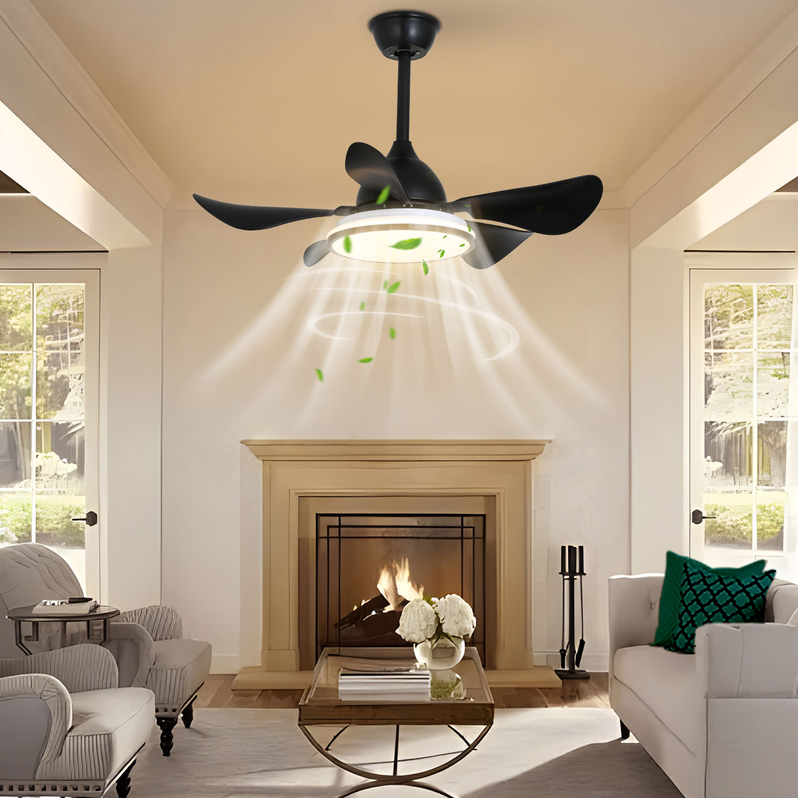 Oukaning JZUCOD-00270099 Ceiling-Fans - View #2