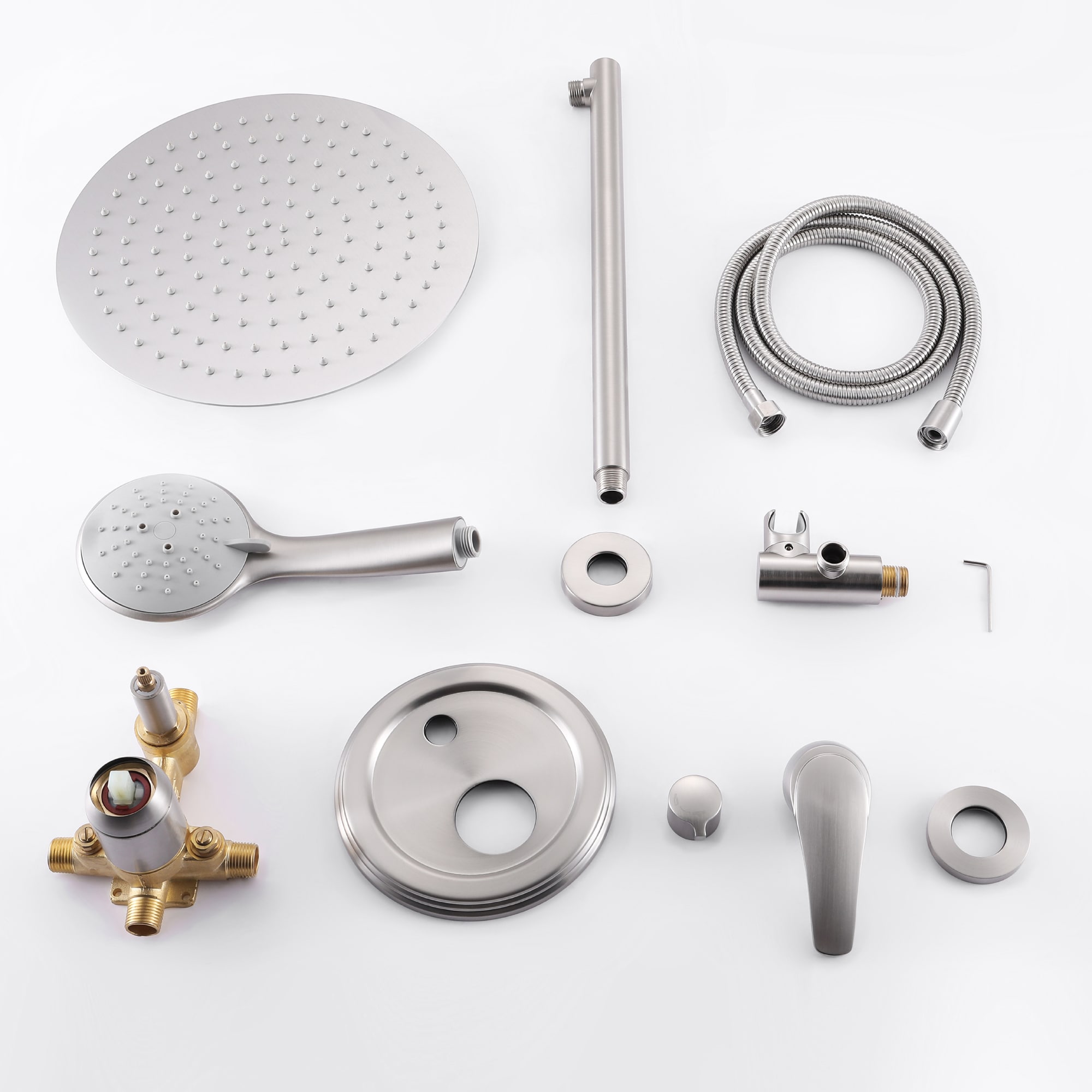 WELLFOR SPA-88040BN-12 Showerhead-Bar-Panels - View #6