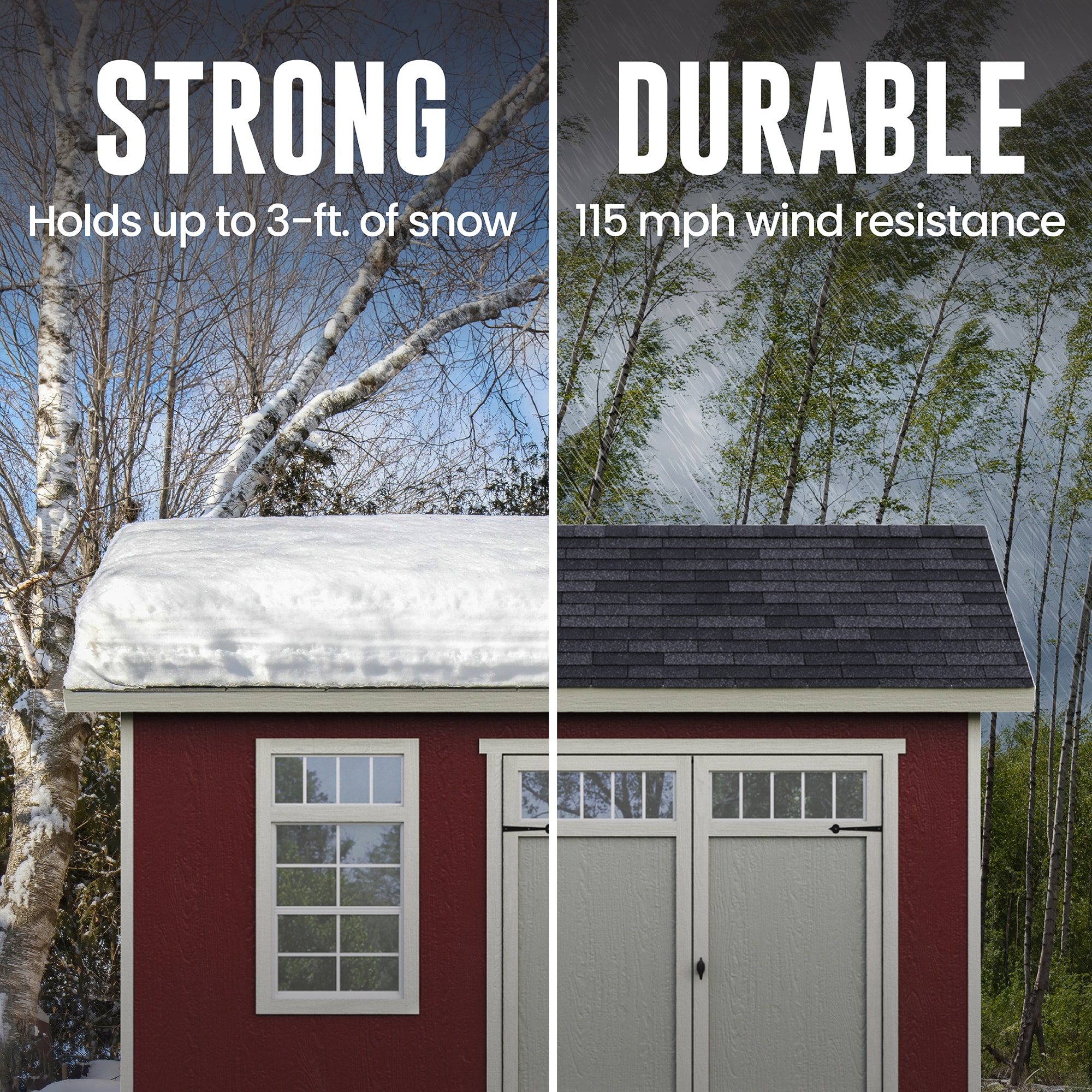 Heartland 63605-9 Wood-Storage-Buildings - View #5