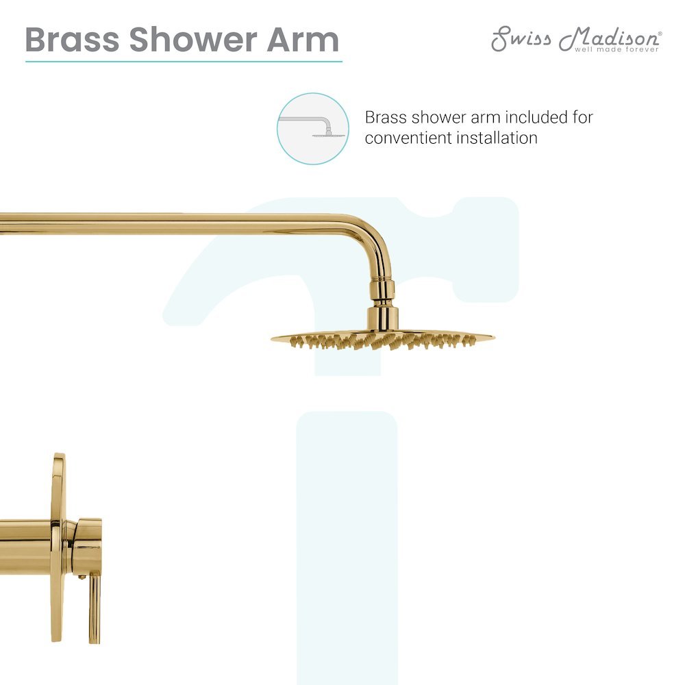 Swiss Madison SM-5-SH00BG Fixed-Showerhead - View #4