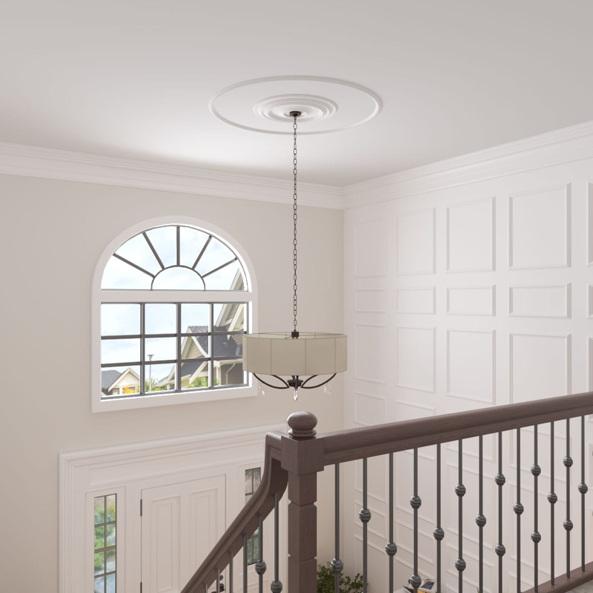 Ekena Millwork CR25ME Ceiling-Rings - View #9