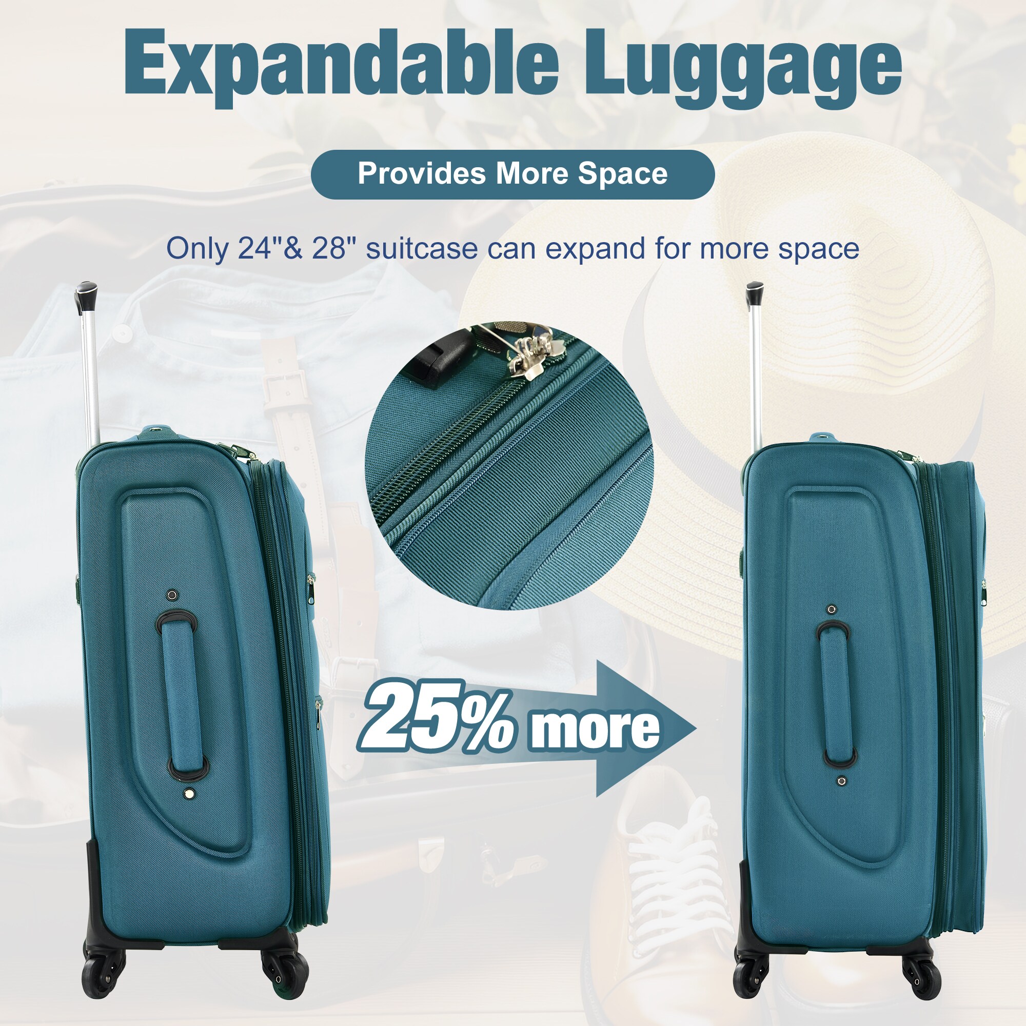 ModernLuxe L3P-N732P201004F Luggage-And-Luggage-Sets - View #3