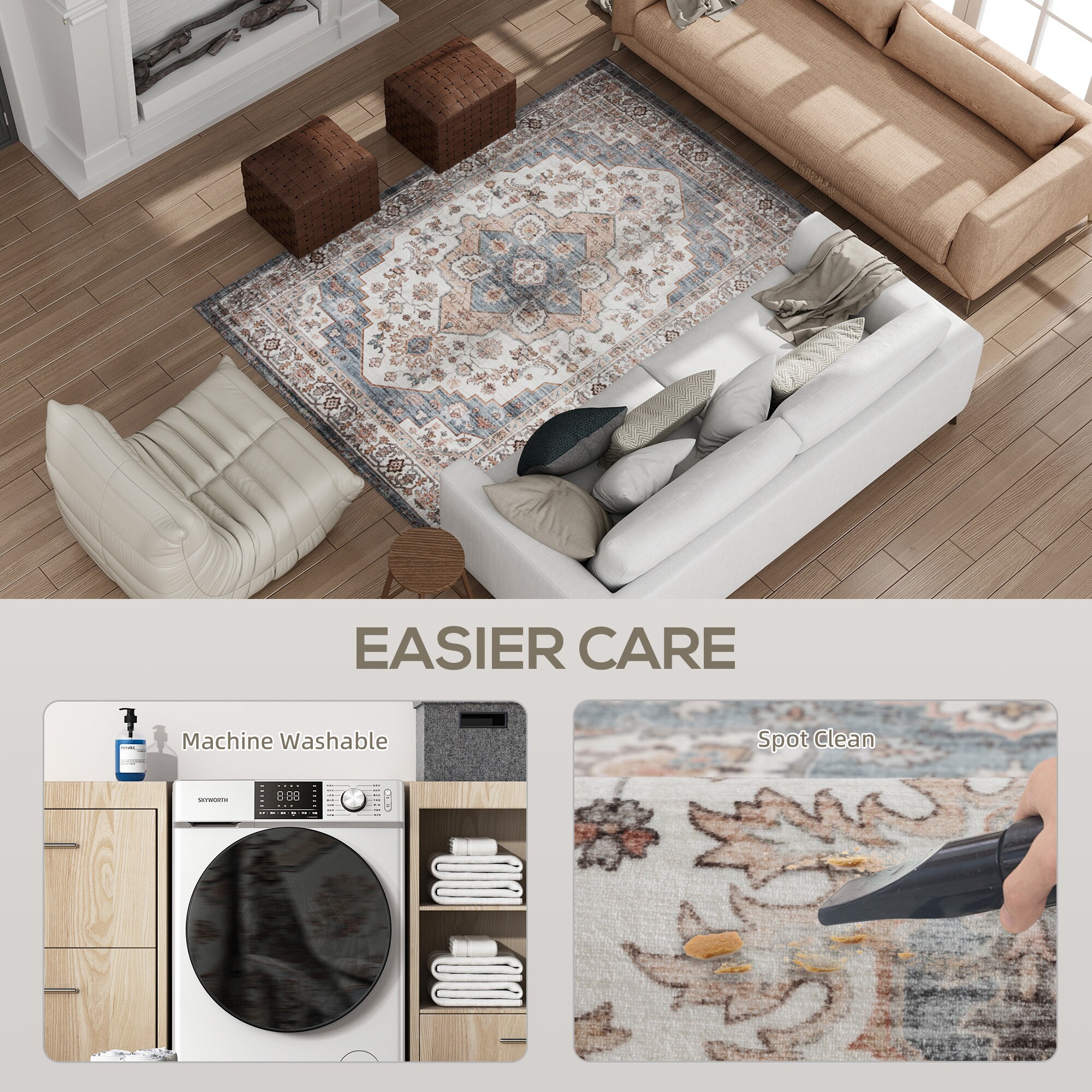HomCom 83C-028V00MX rugs - View #5