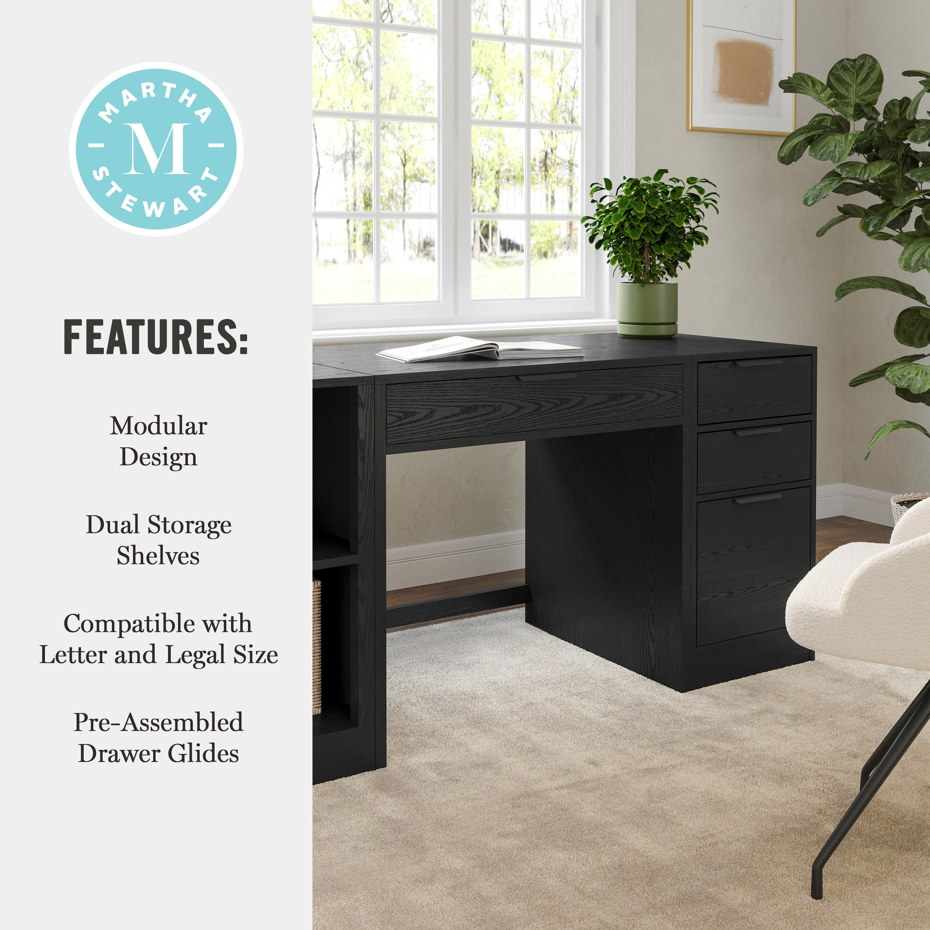 Martha Stewart 196861192746 Home-Office-Furniture-Sets - View #6