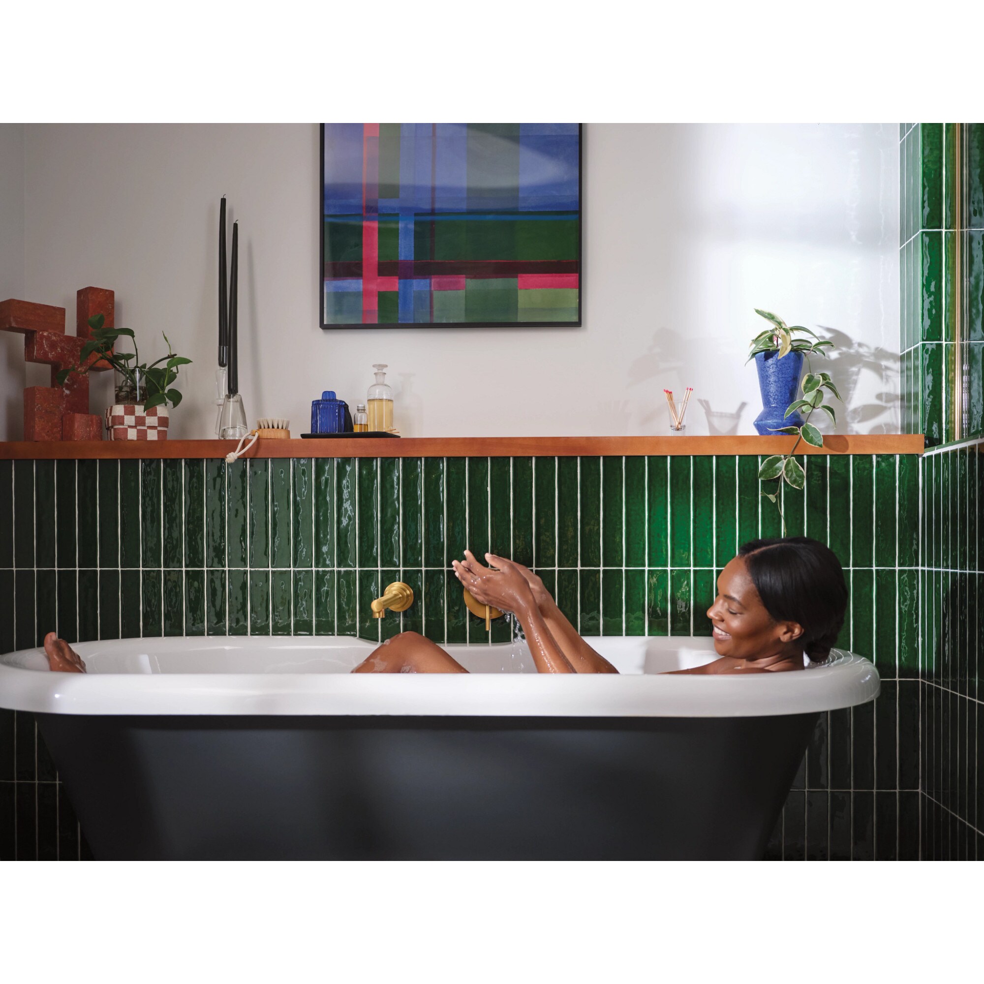 Moen WT391BG Roman-Tub-Faucets - View #4