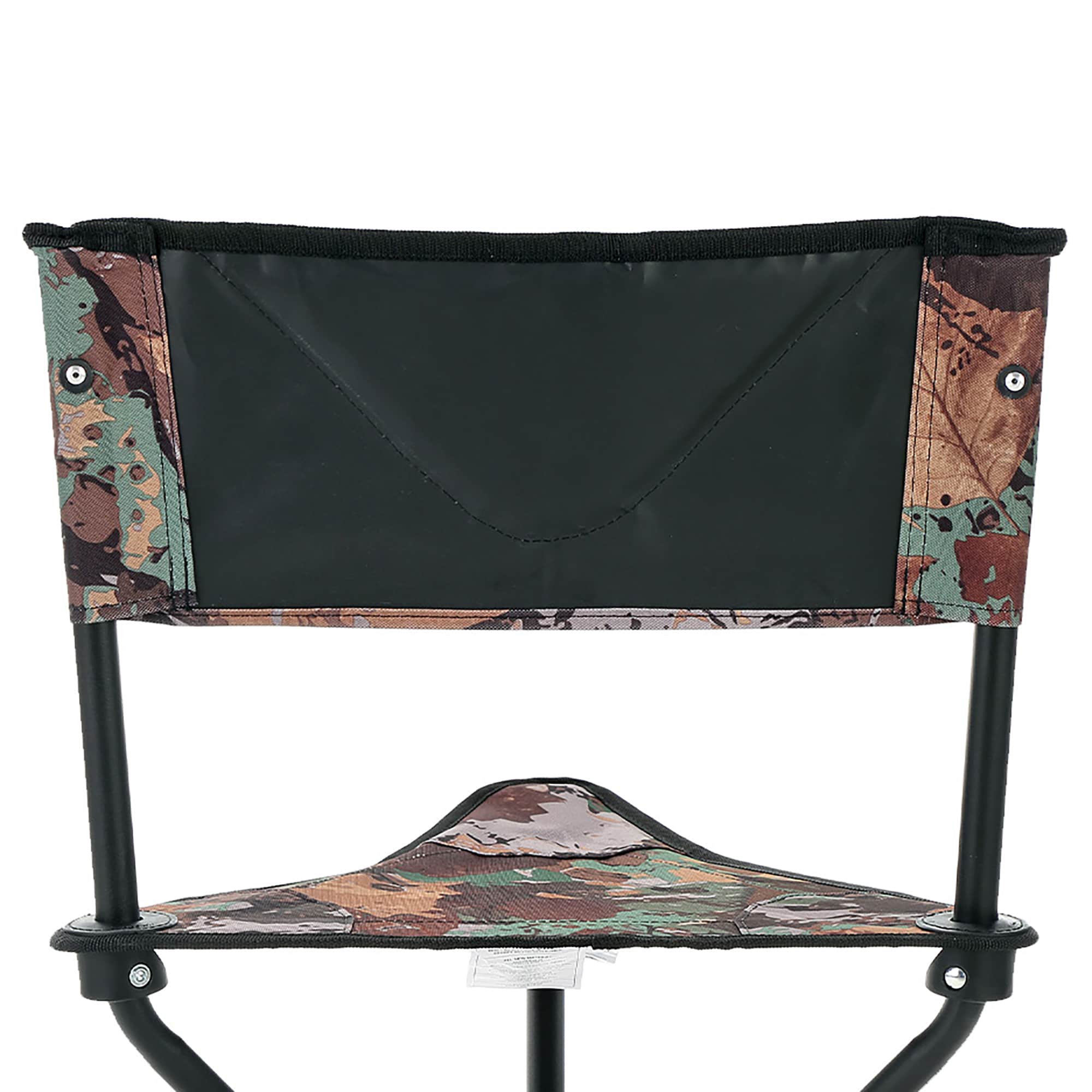 Camo 360° Swivel Tripod Hunting Chair with Steel Frame