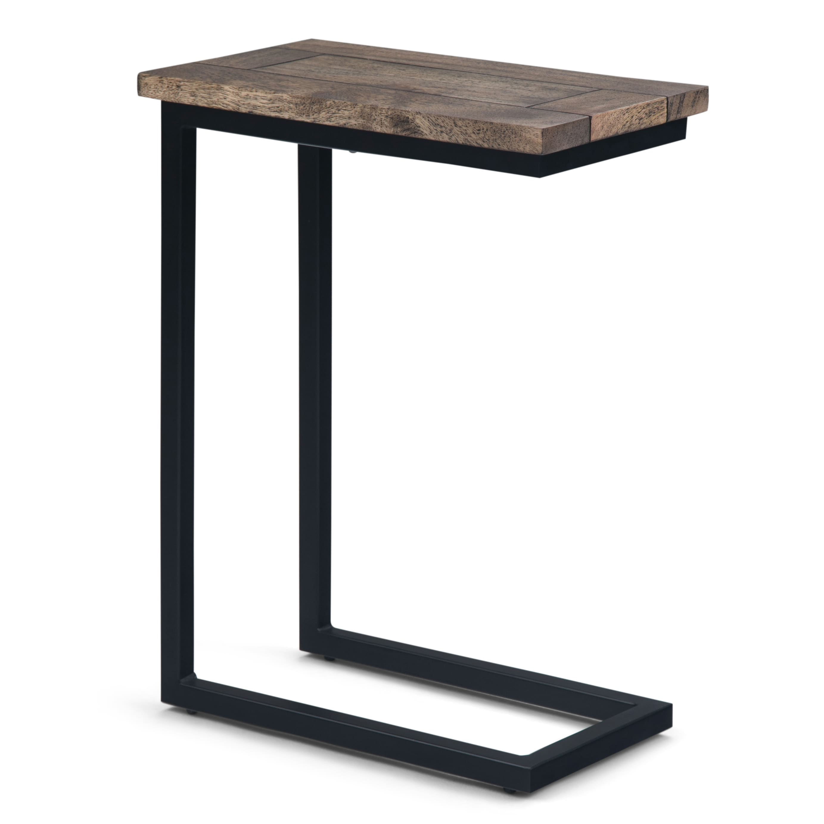 Simpli Home 3AXCSKY-09BH Skyler 18.1-in W x 24-in H Beach Brown Wood Industrial End Table Fully Assembled