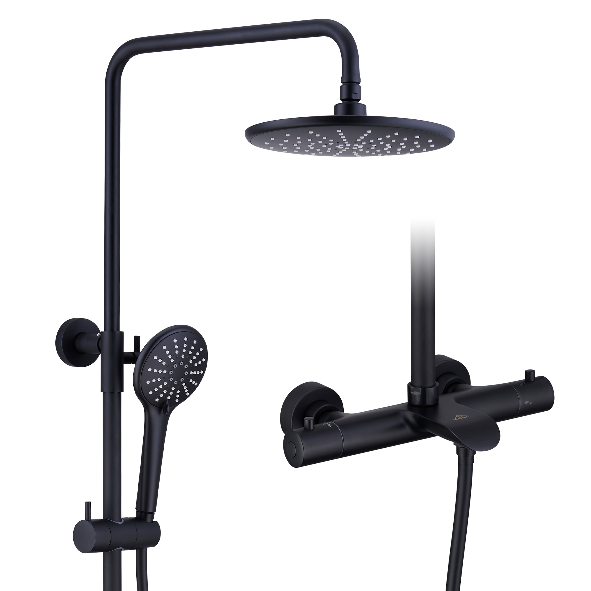 CASAINC CS3523-12BN Showerhead-Bar-Panels - View #2