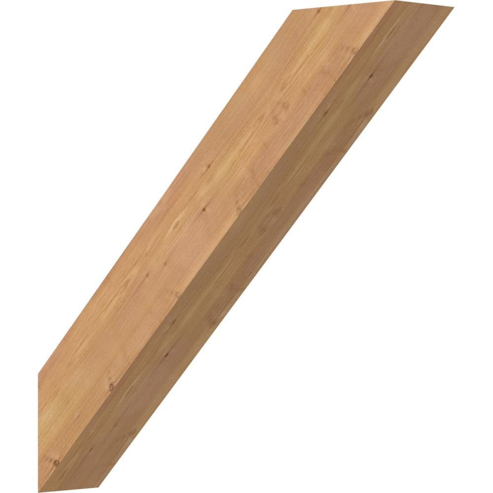 Ekena Millwork BRC06X30X30TRA00SWR 5-1/2-in x 30-in x 30-in Western Red Cedar Unfinished Wood Traditional smooth