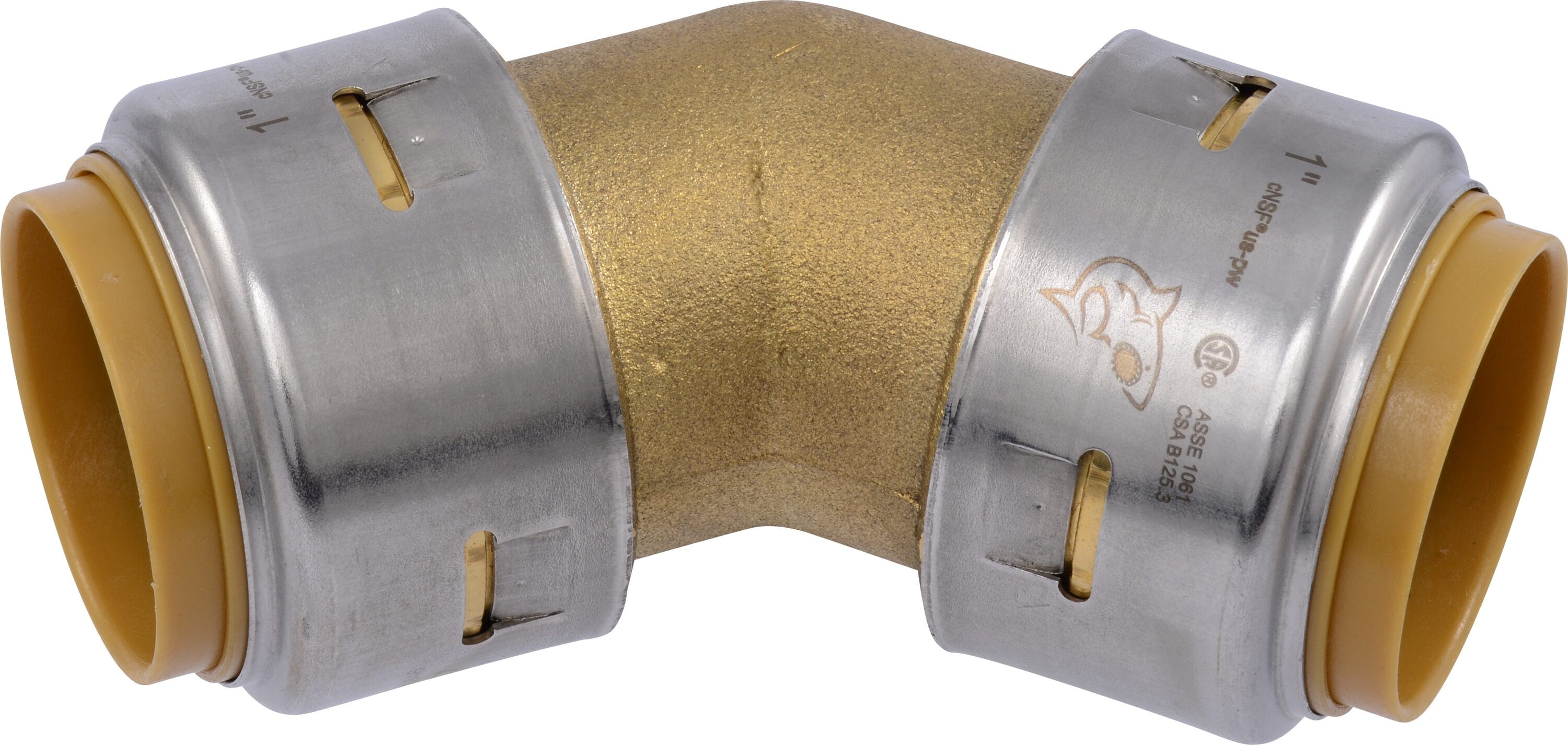 SharkBite UR660Z Max 1-in Push-to-Connect 45-Degree Elbow