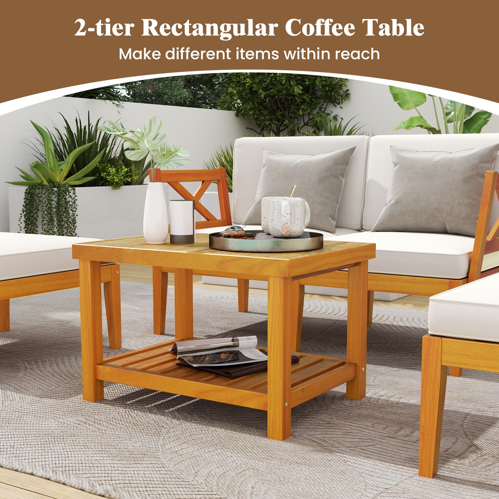 Ayelon 950WHLW4KHW72 Patio-Conversation-Sets - View #8
