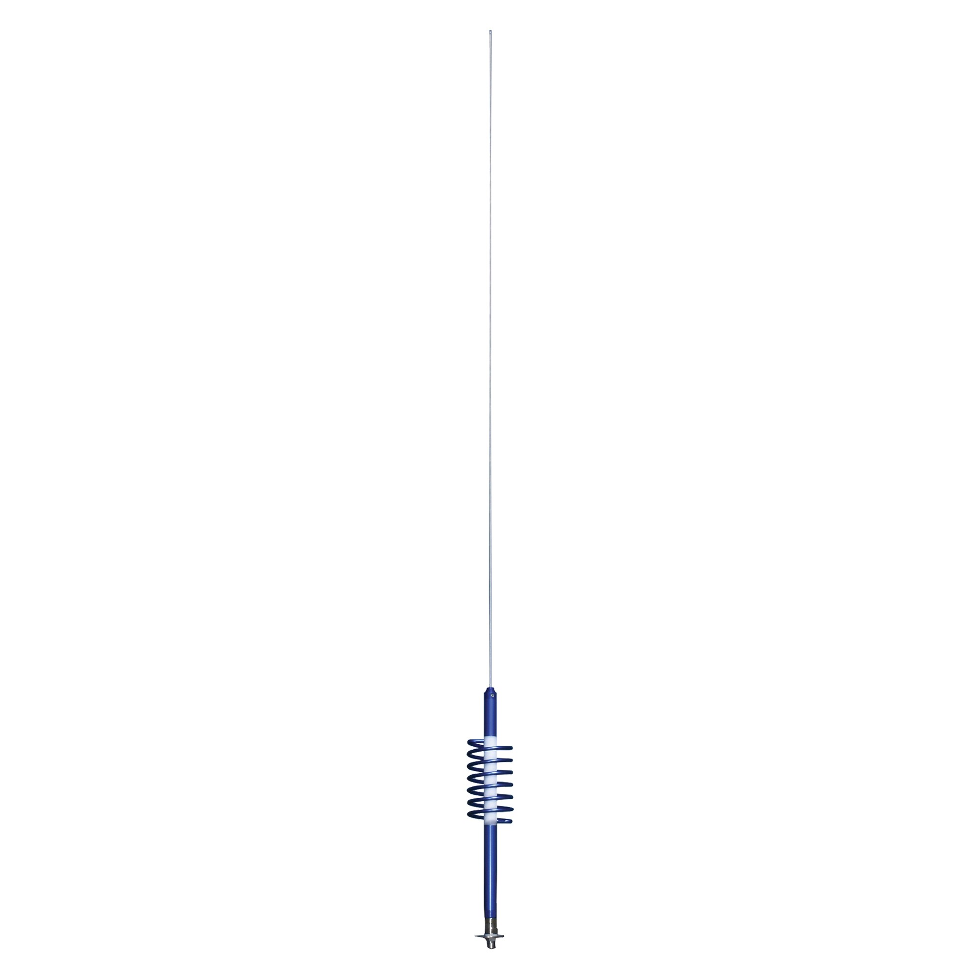 Tram WSPWC6BL WC-6 2,000-Watt WILDCAT Trucker CB Antenna with 6-In. Anodized Aluminum Shaft with Extremely Low SWR and Long-Distance Transmit and Receive (Blue)