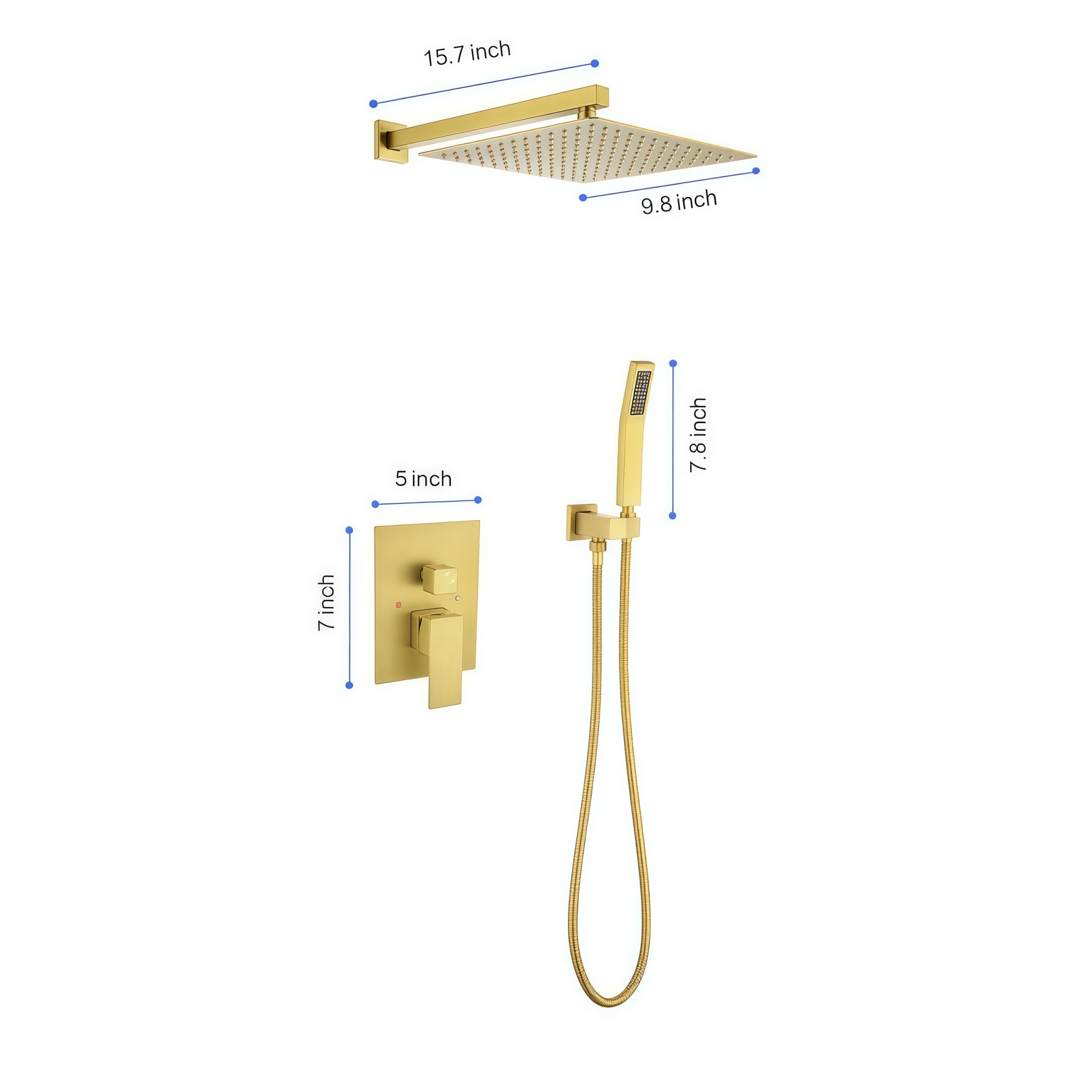 Numhew NHSEAN2985 Fixed-Showerhead - View #6