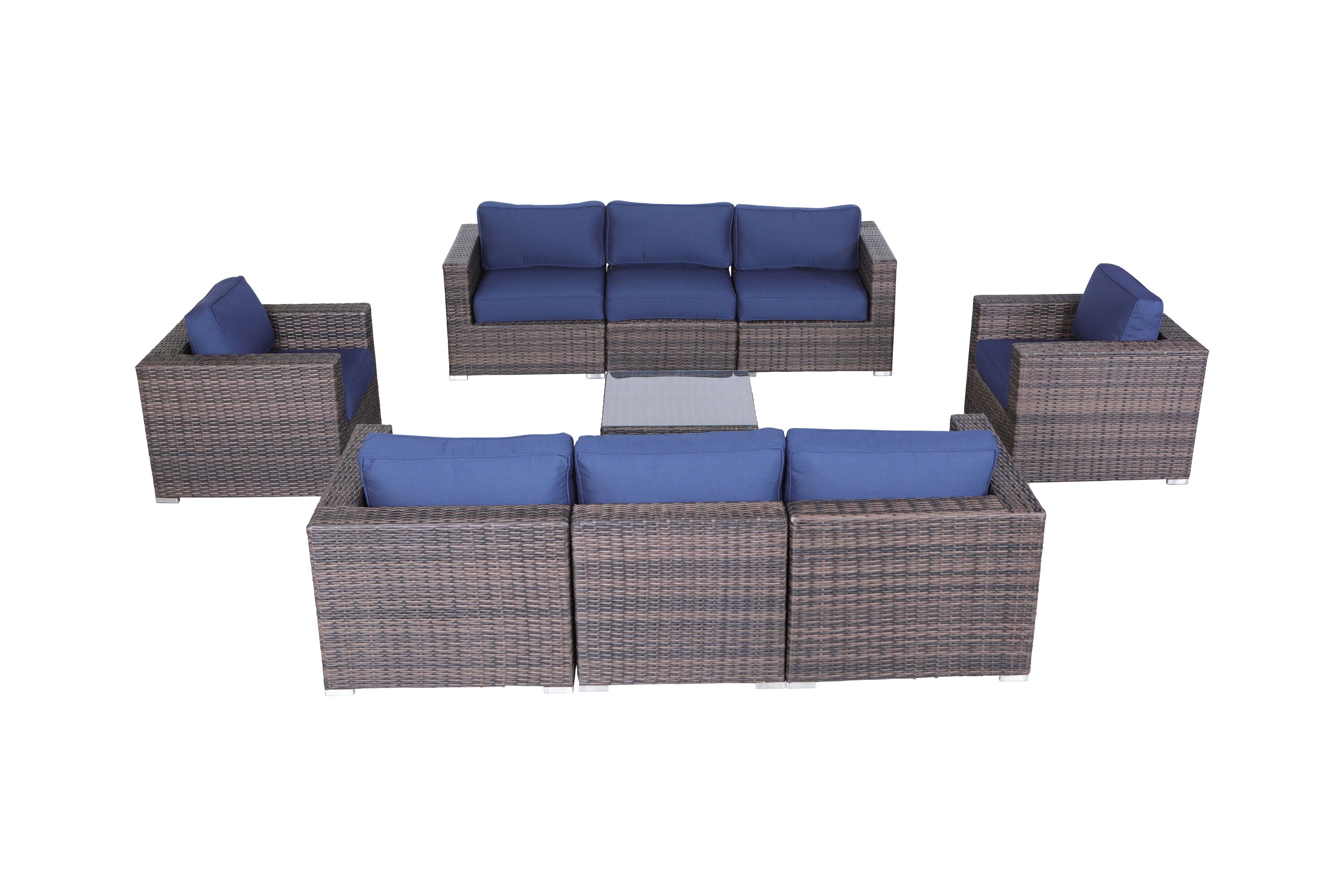 Living Source International CM-8101 Patio-Conversation-Sets - View #2