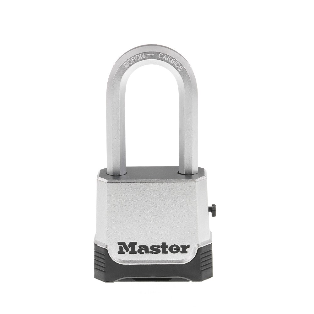 Master Lock M176XDLH Heavy Duty Outdoor Resettable Combination Padlock, 3-7/8-in Wide x 2-in Shackle