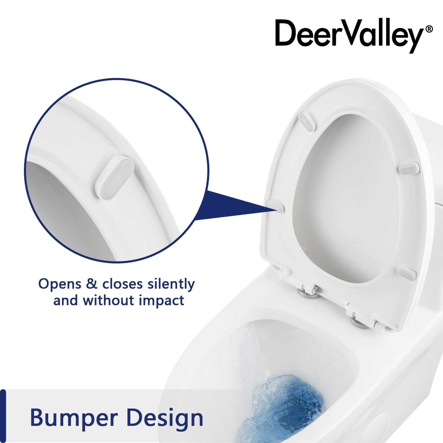 White Ceramic Elongated Dual Flush Floor Mounted Toilet